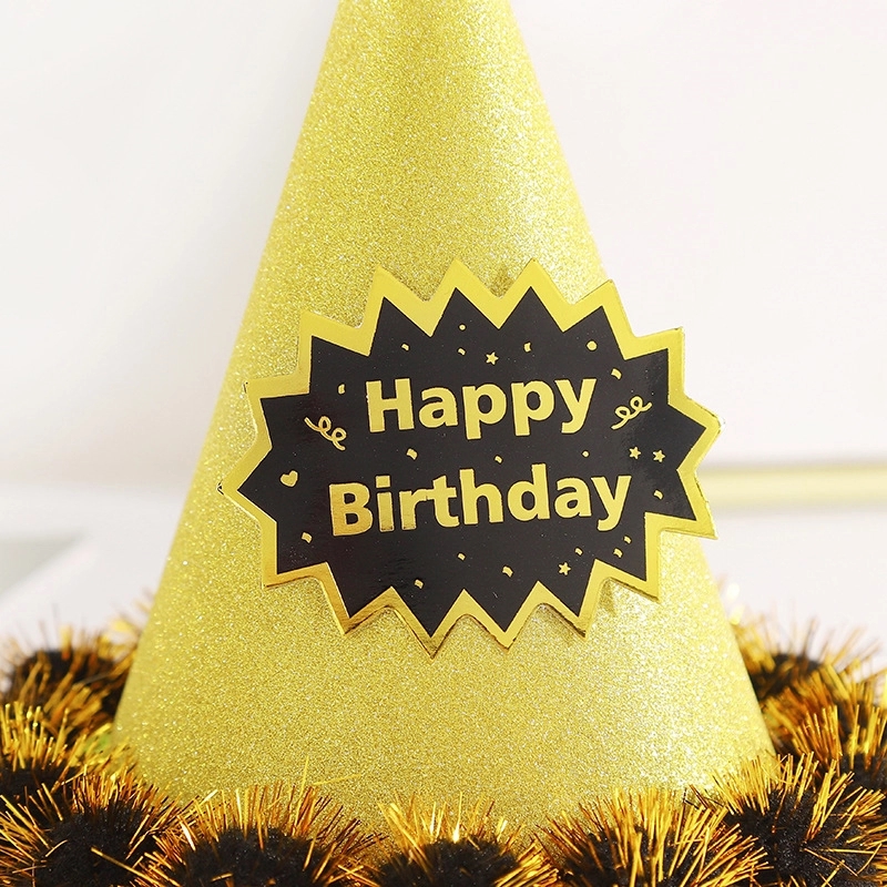 Birthday Party Kids Game Hat & Cake Celebration Decoration 6