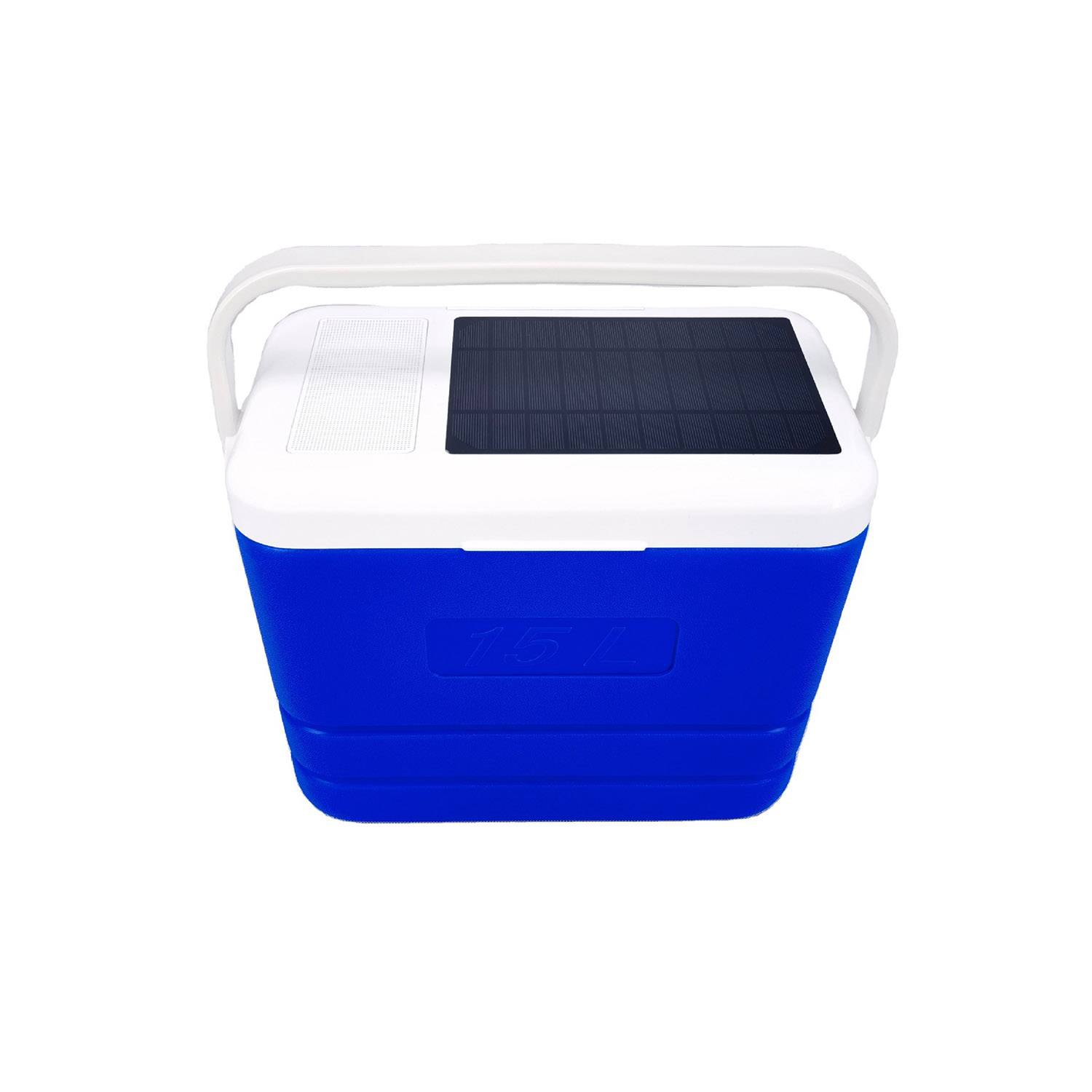 Solar And Speaker Cooler Box 4