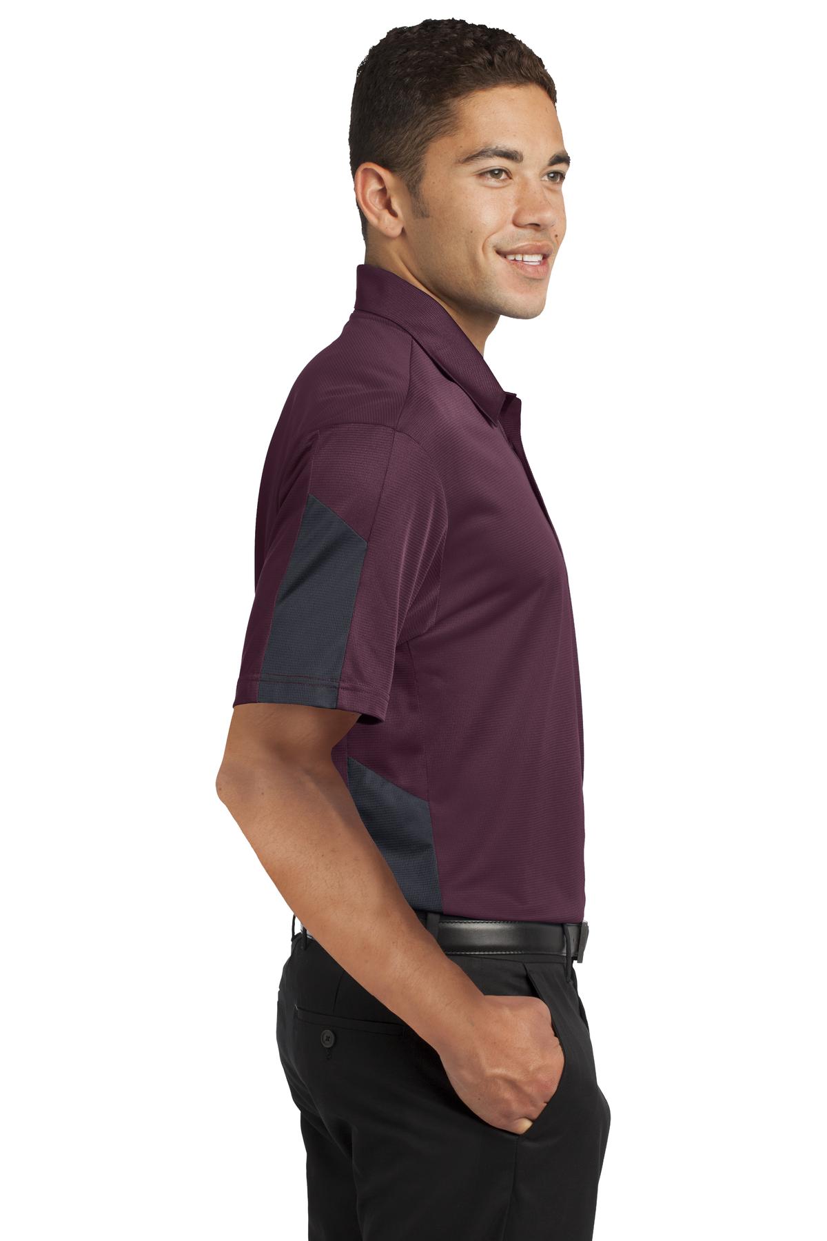 Sport-Tek PosiCharge Active Textured Colorblock Polo. ST695 26