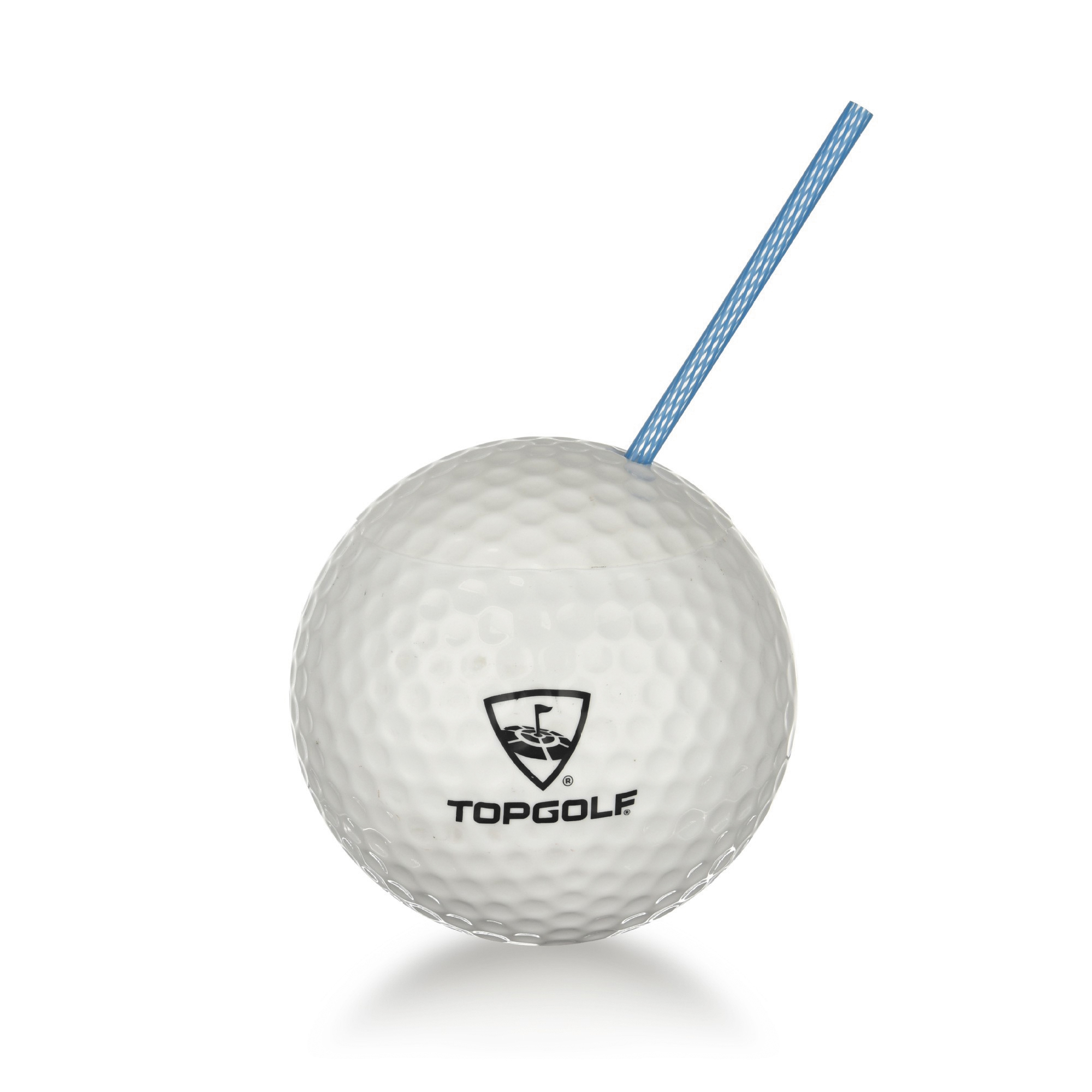 Golf Shaped Plastic Glitter Disco Ball Cup Spherical 3
