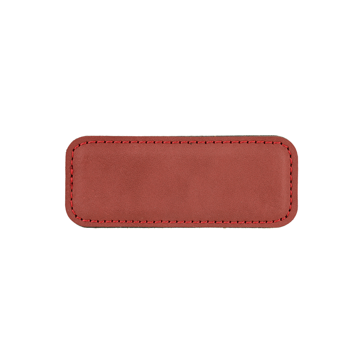 Rose Leatherette Badge w/ Magnet 2