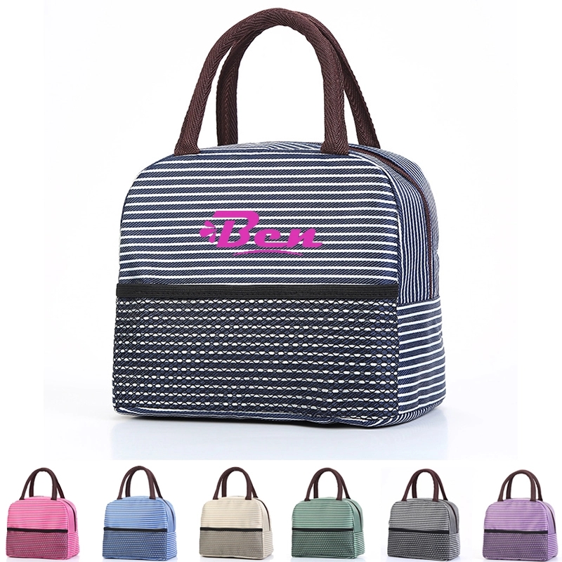 Oxford Striped Lunch Bag 2