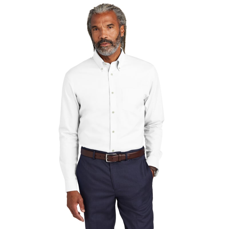 Brooks Brothers Tall Wrinkle-Free Stretch Pinpoint Shirt 5