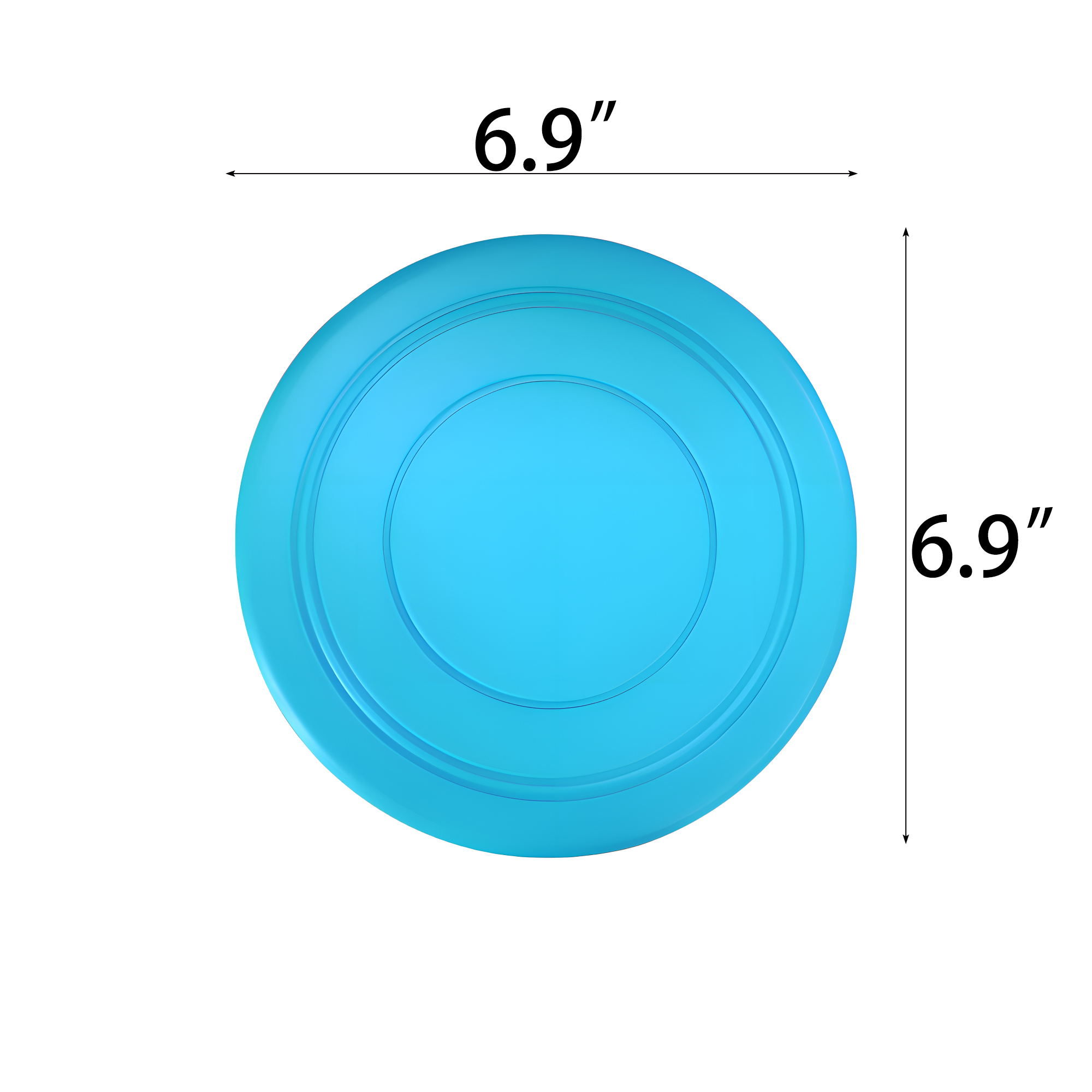 PCS Dog Flying Discs Toys 2