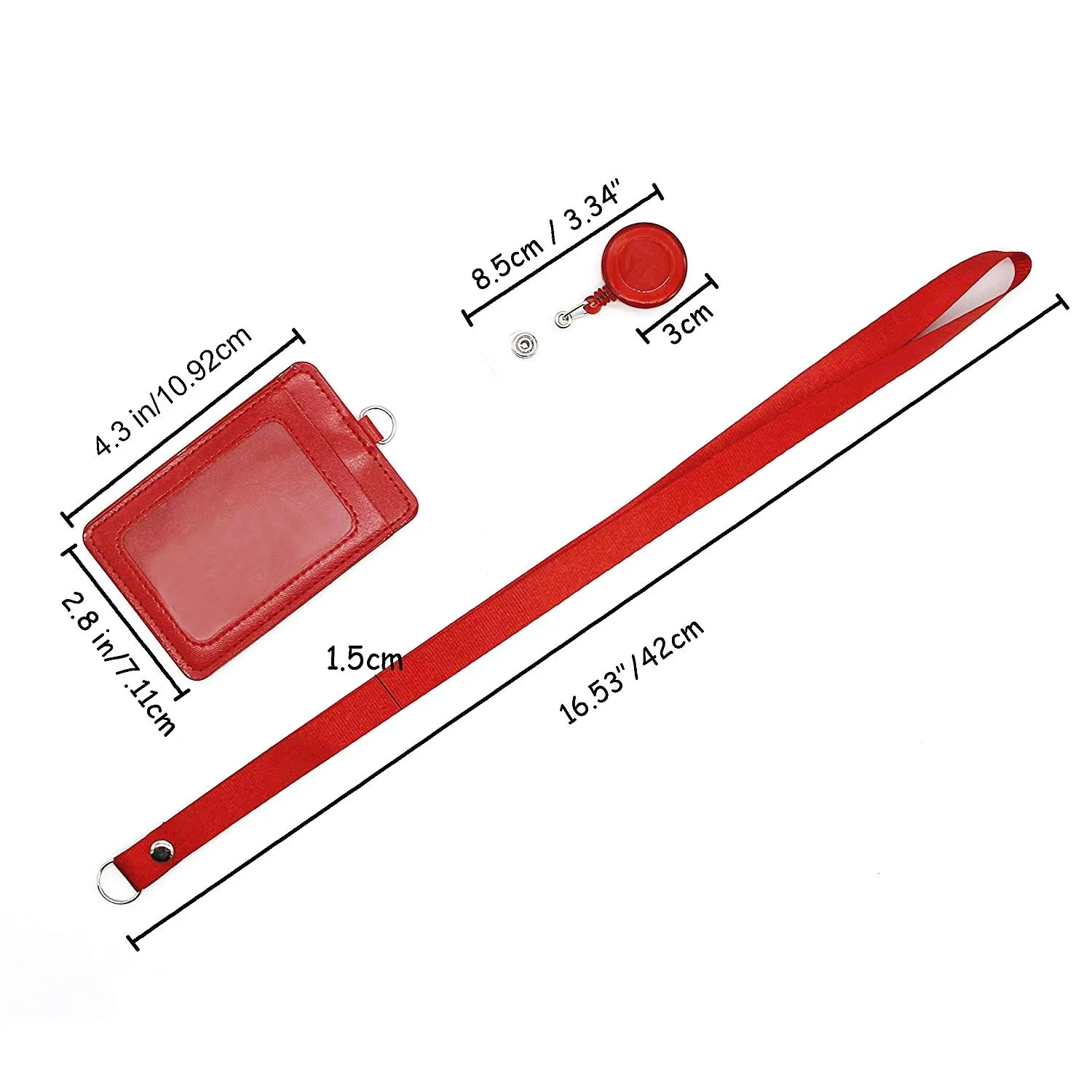 Name Badge Holder with Lanyard 6