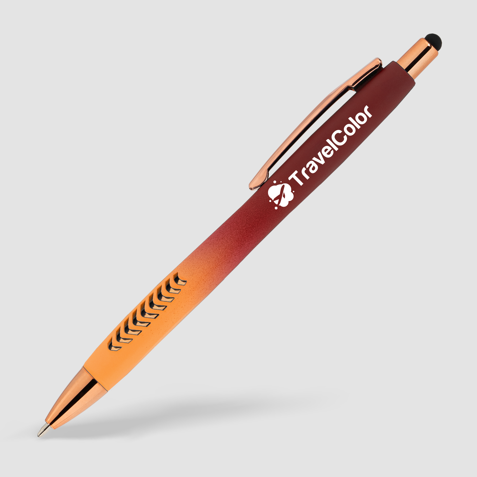 Avalon Ombre Softy Rose Gold Pen w/ Stylus 5