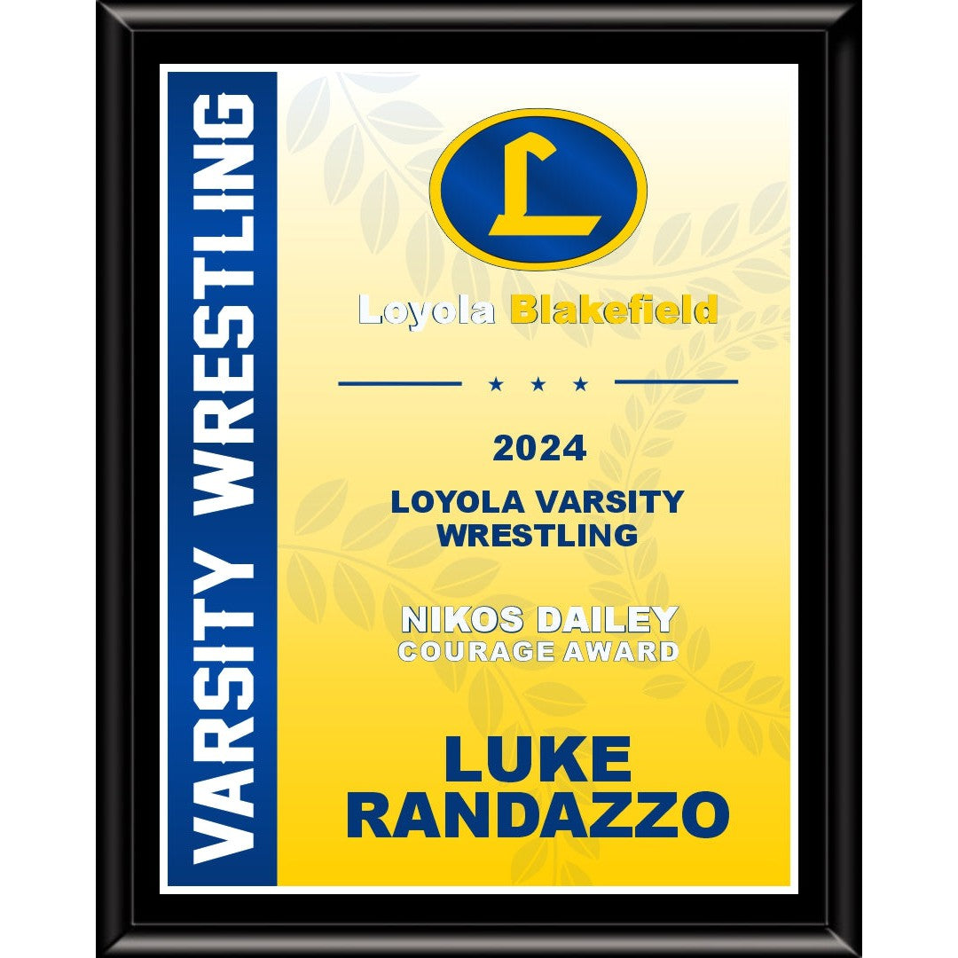 Varsity Plaque Series 8