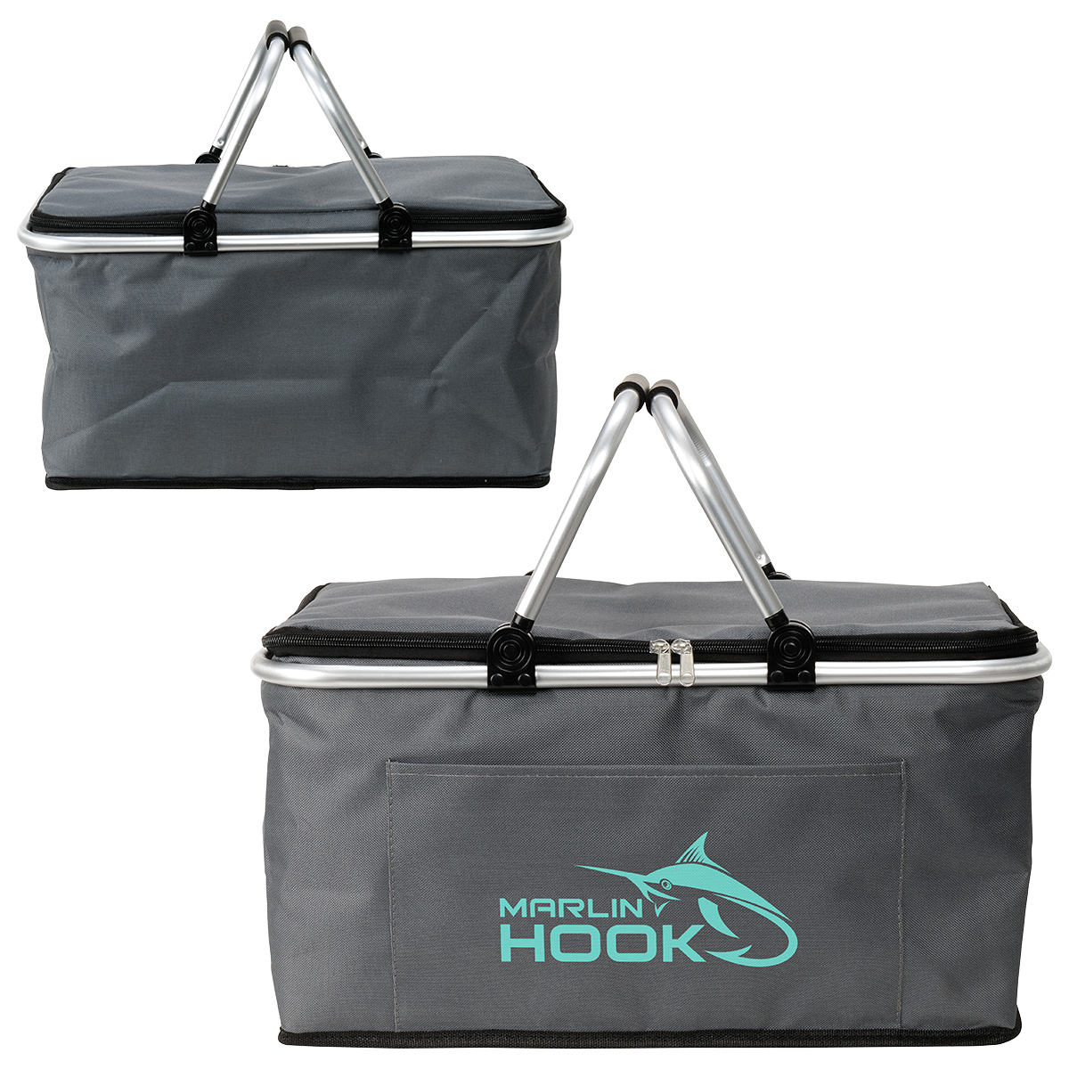 Jamboree Insulated Hard Frame Picnic Basket 10