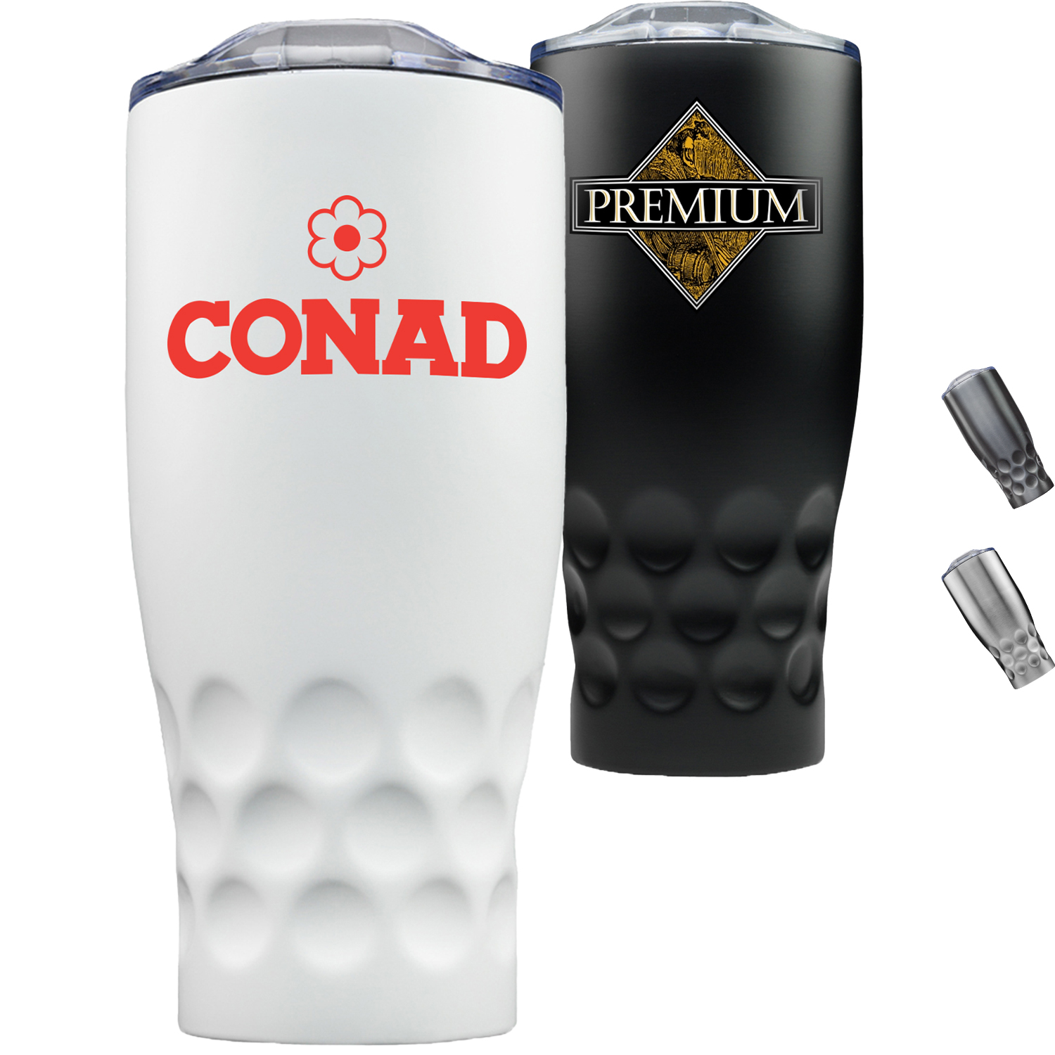 27 oz Stainless Steel Tumbler w/Custom Logo Vacuum Insulated 3
