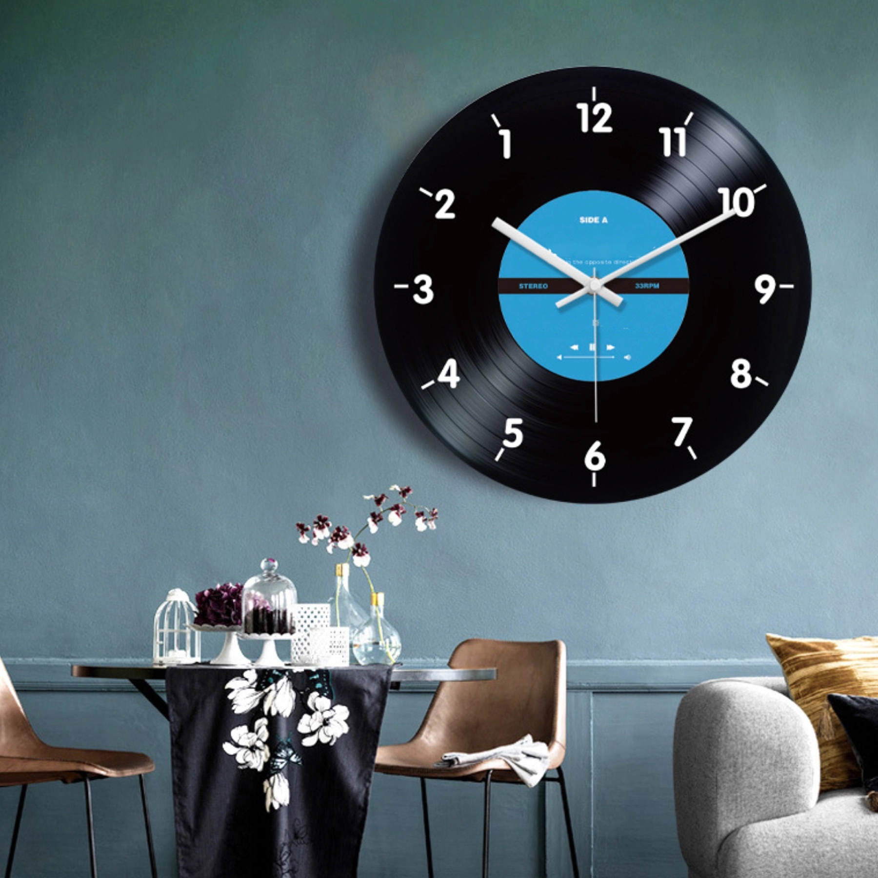 12 inch CD Record Wall Clock 4