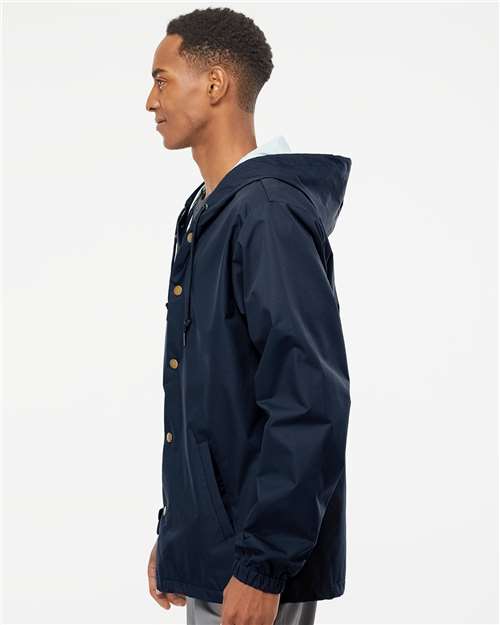 Men's Water-Resistant Hooded Windbreaker - EXP95NB 38