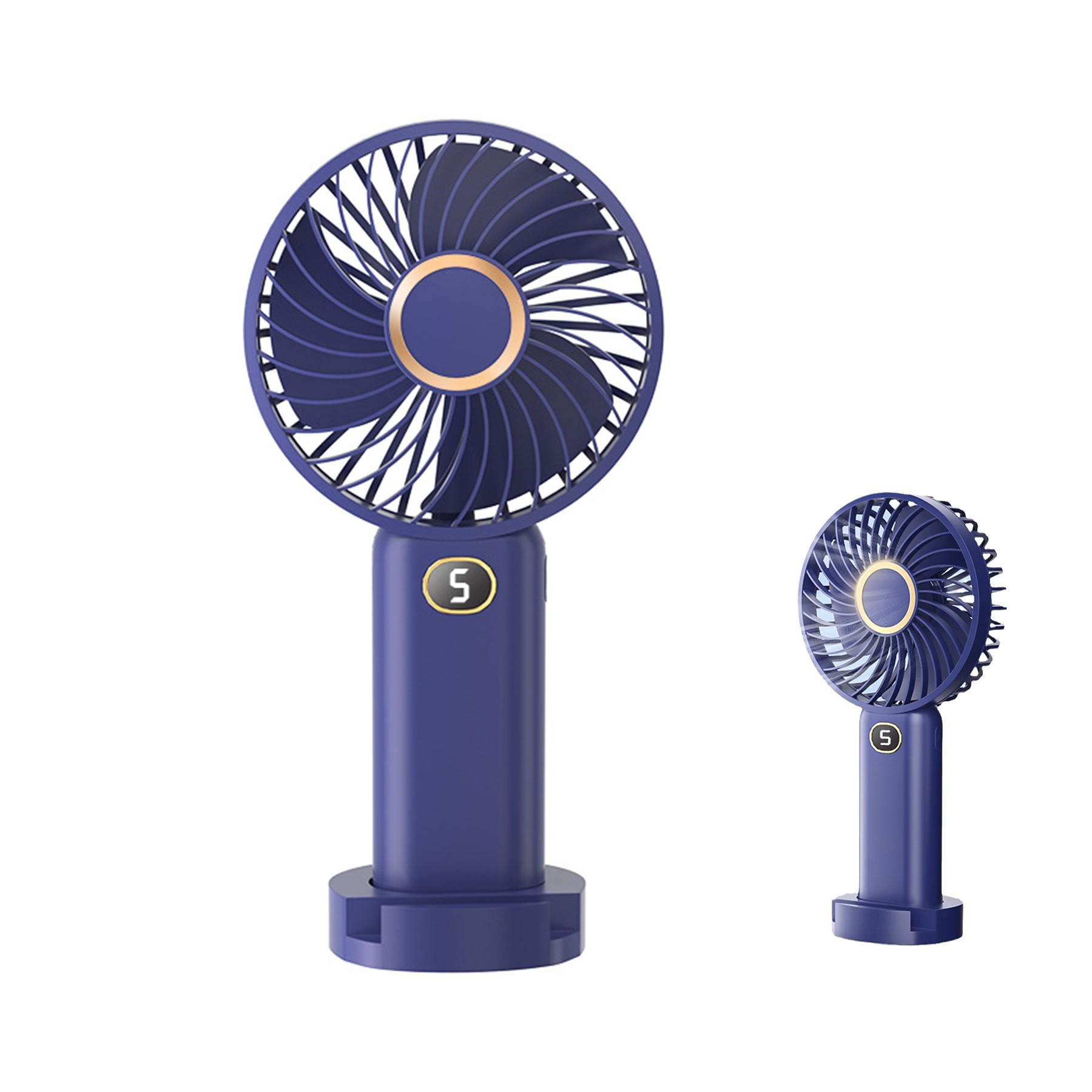 5 Speed Handheld Fan With Stand 6