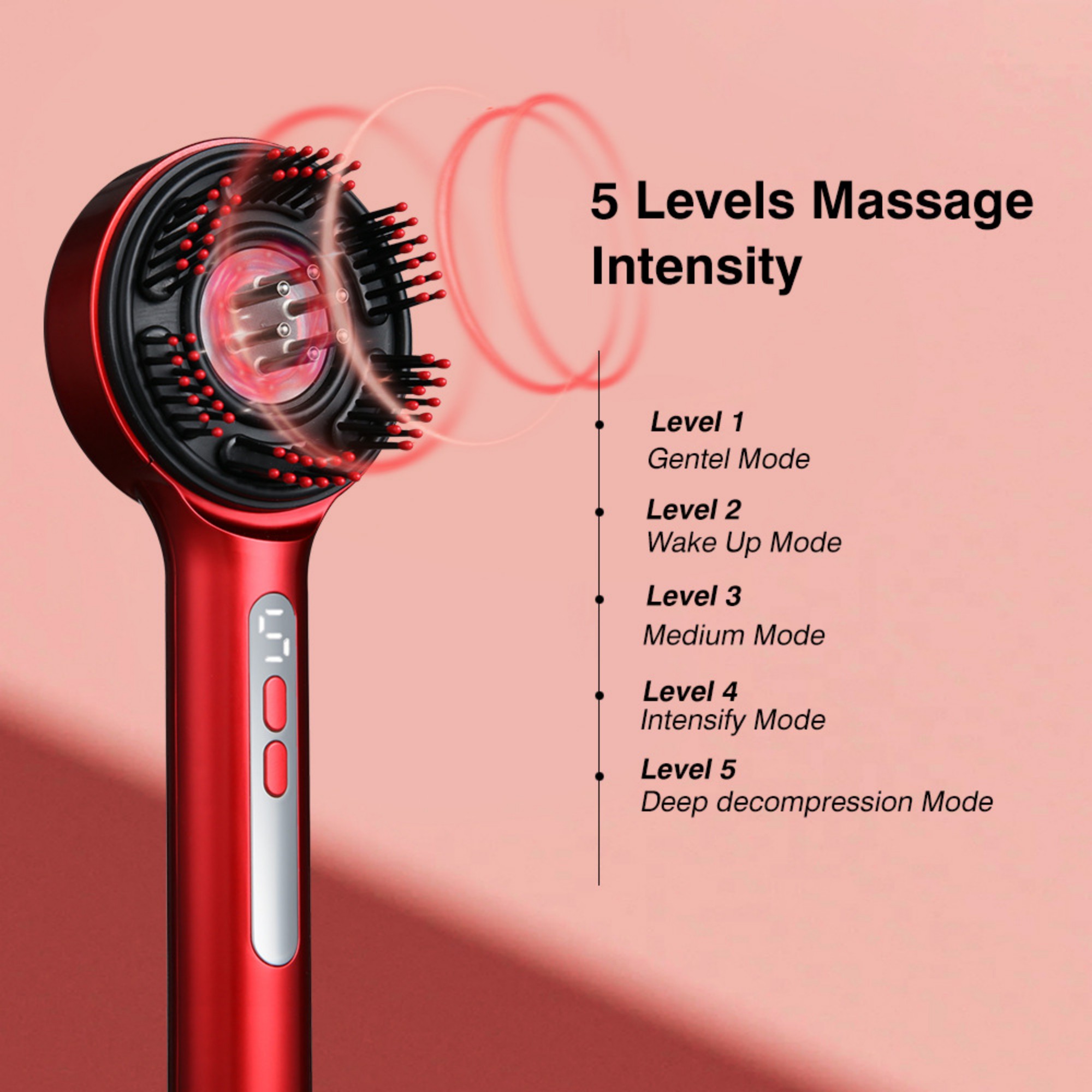 Electric Scalp Massager Hair Growth Brush 6