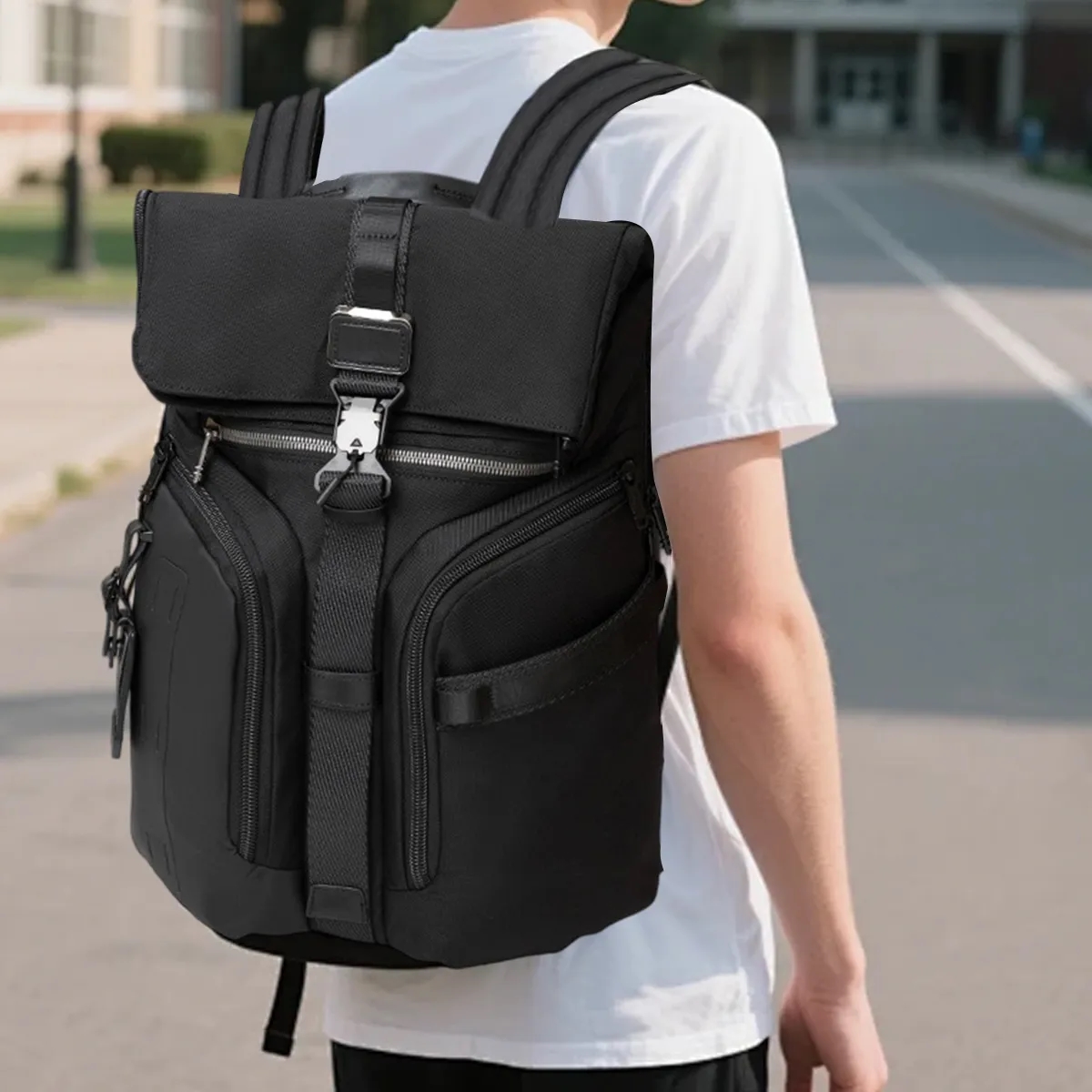Water Resistant Ballistic Nylon Laptop Backpack 2