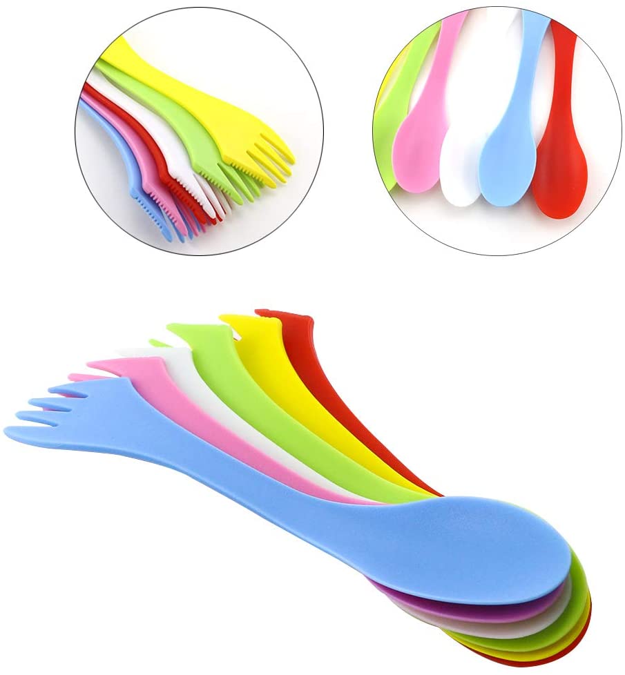 3 in 1 Spoon Fork and Knife Utensils Kit 4