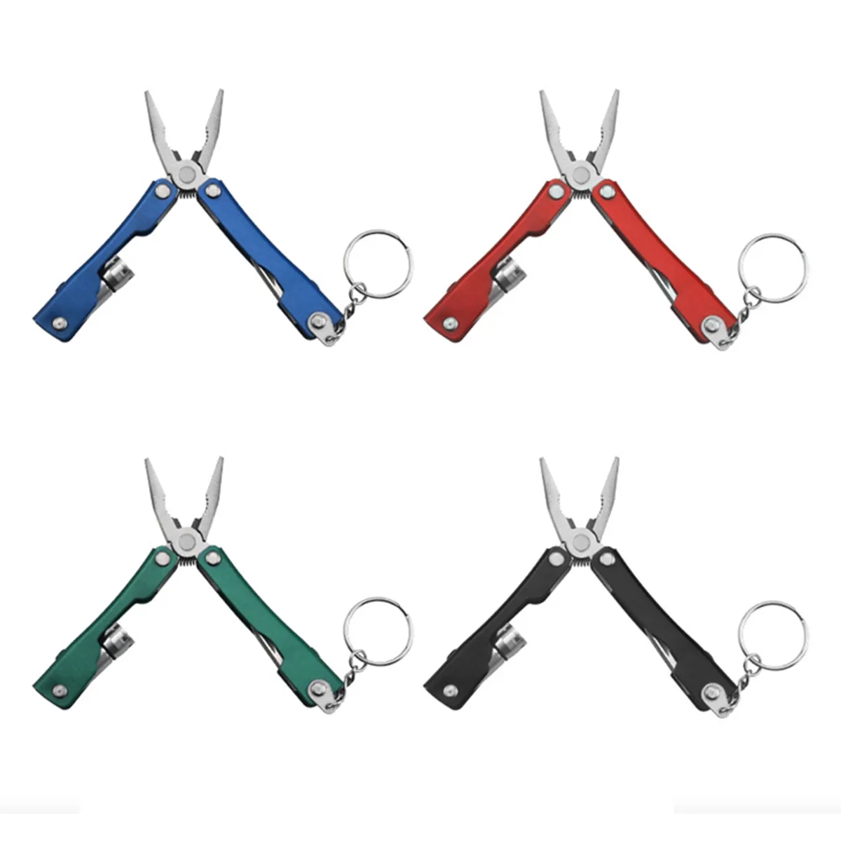 Folding Pliers Functional Pocket Multitool With Flashlight 5
