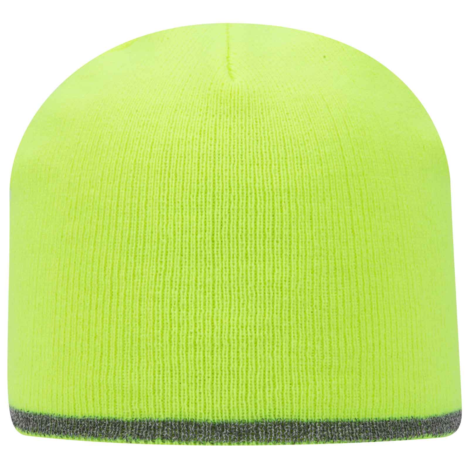 OTTO CAP 9" Classic Knit Beanie w/ Reflective Stripe 13