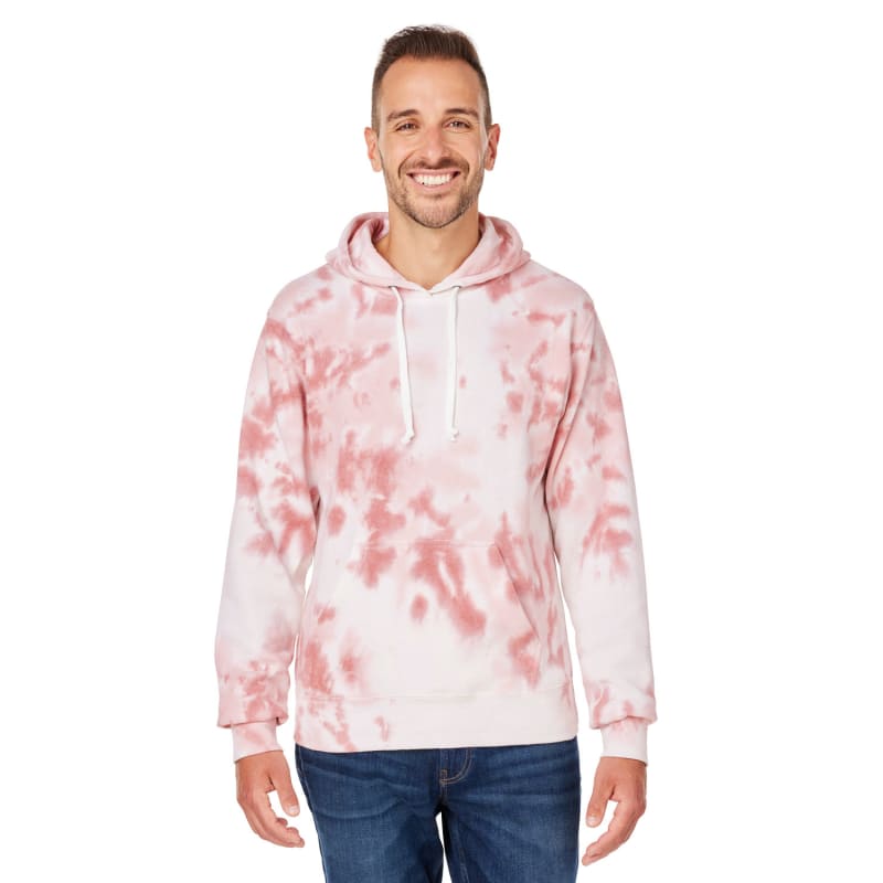 J America Adult Tie-Dye Pullover Hooded Sweatshirt 5