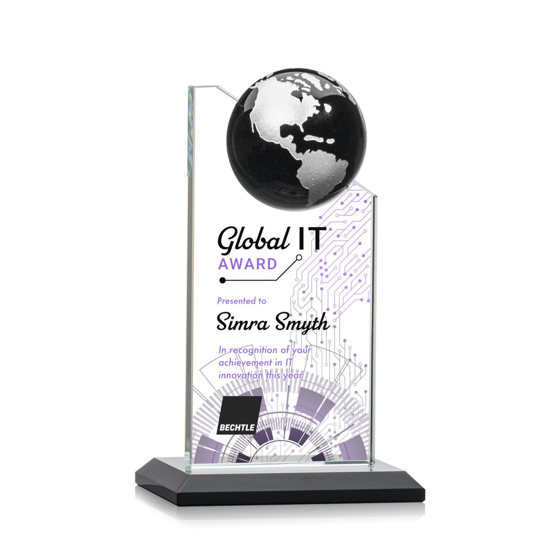 Arden VividPrint™ Award - Black/Silver 2
