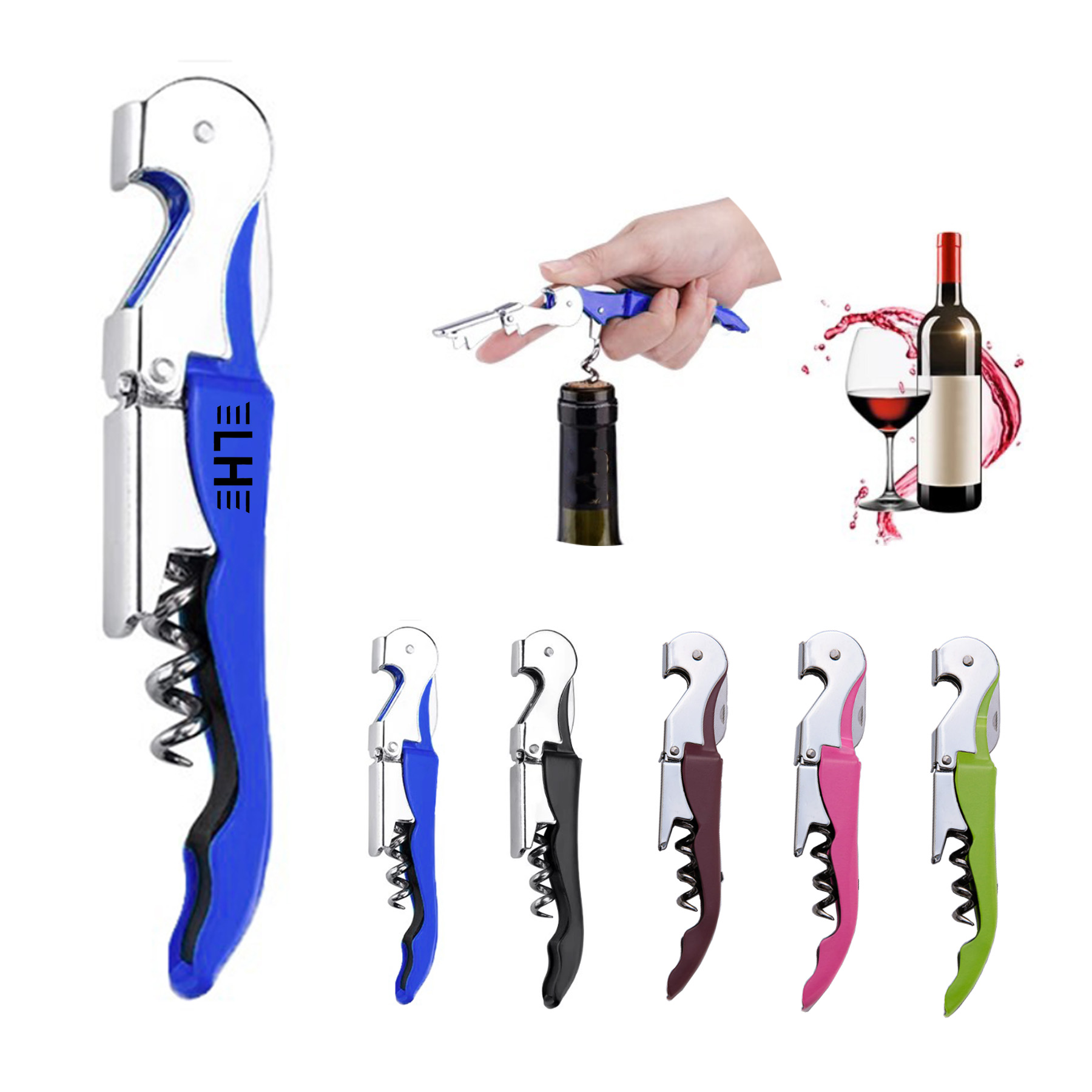 Multi Functional Seahorse Red Wine Bottle Opener 3