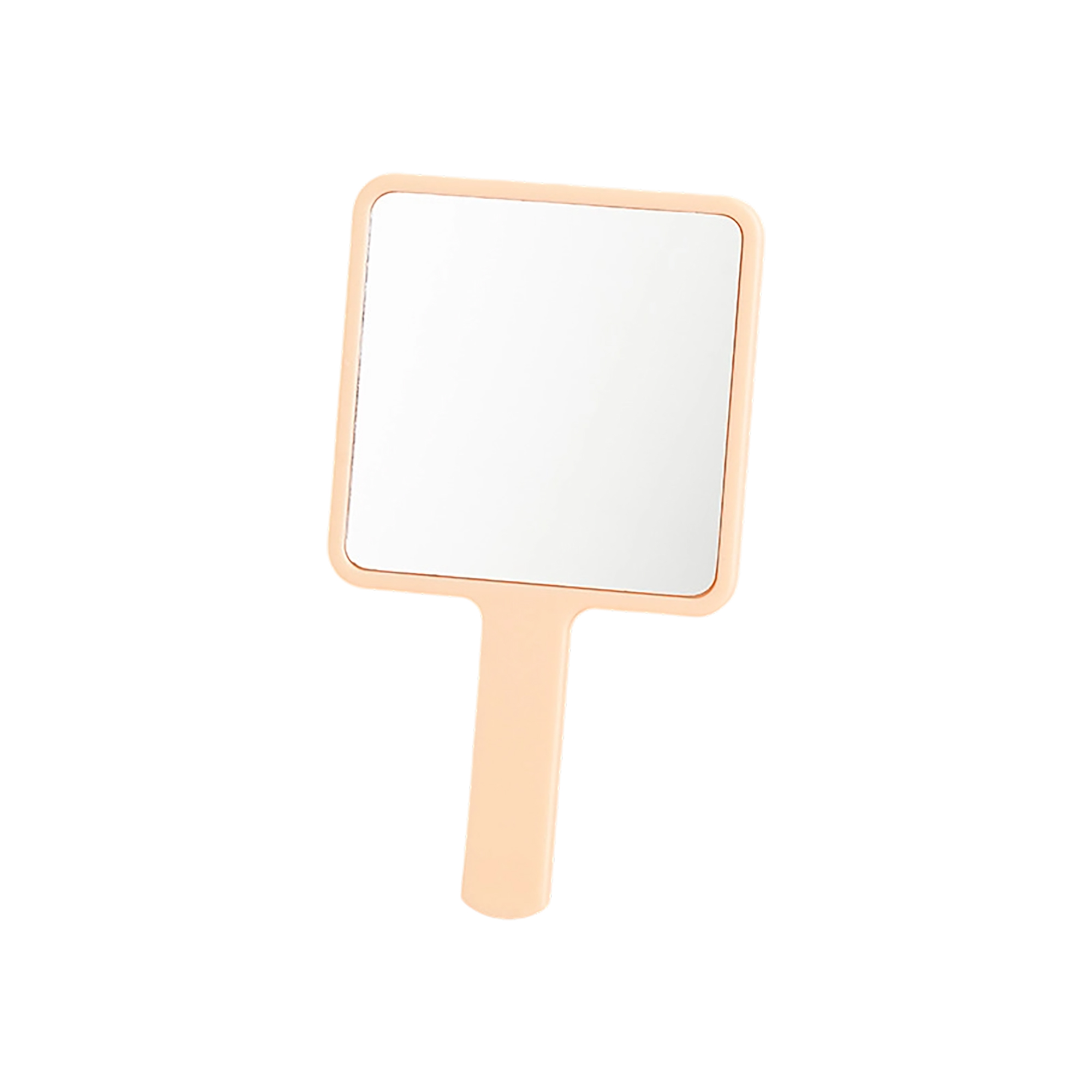 ABS Handheld Cosmetic Mirror 6.3" By 3.6" 7