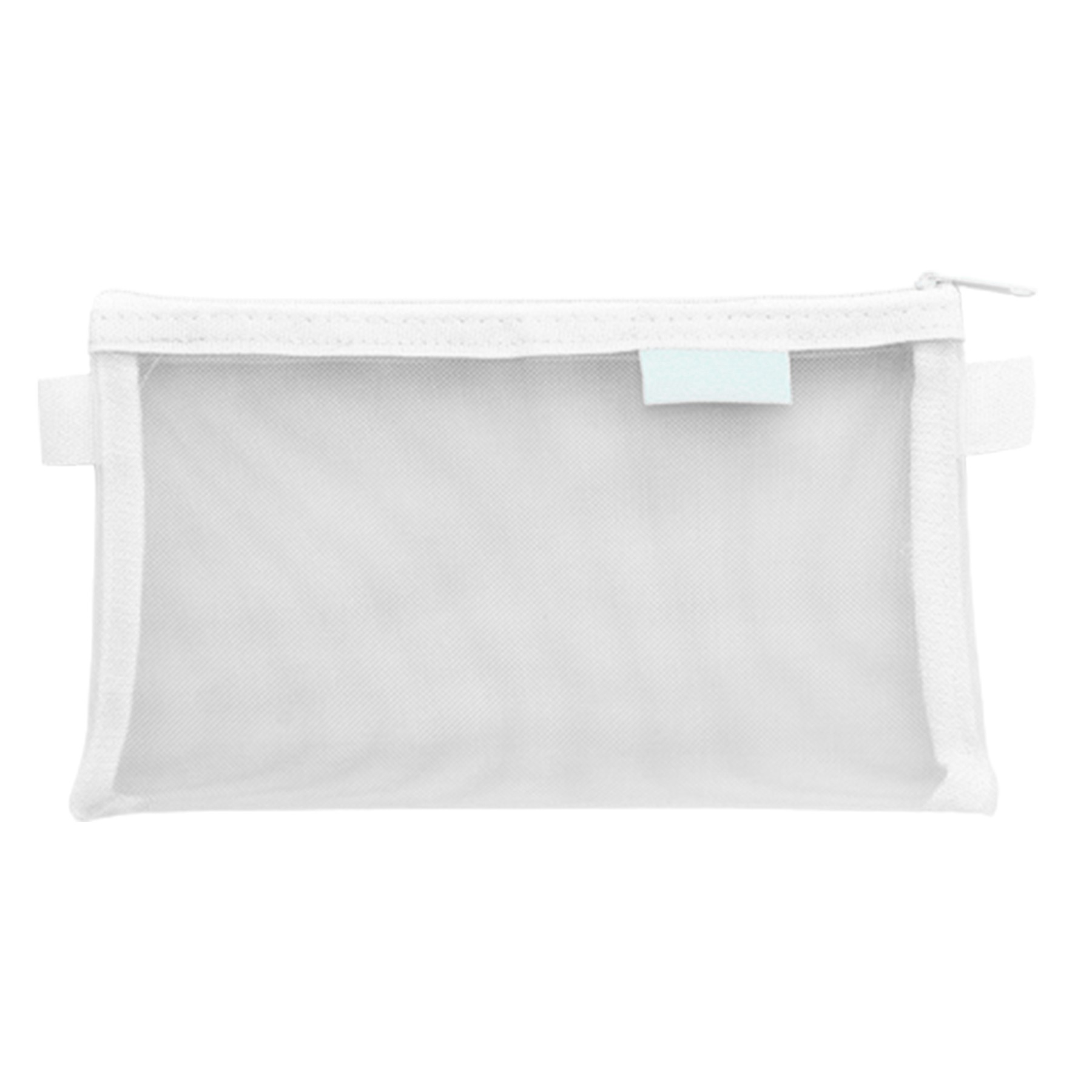 Mesh Pencil Pouch With Zipper Closure 3