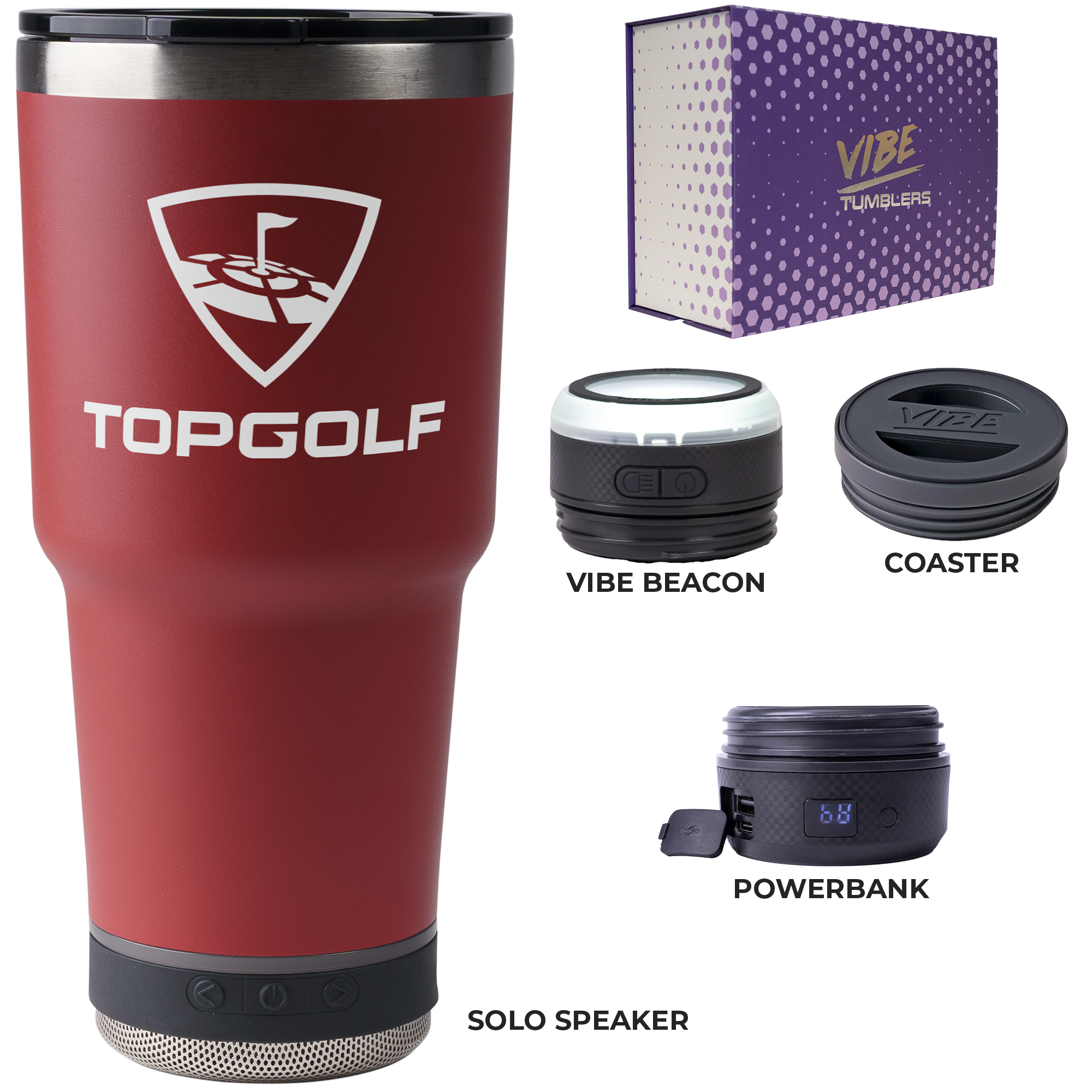 Go Caddy Vibe 28oz Tumbler Kit 4