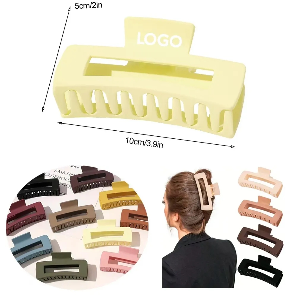 Square Hair Claw Clips 14