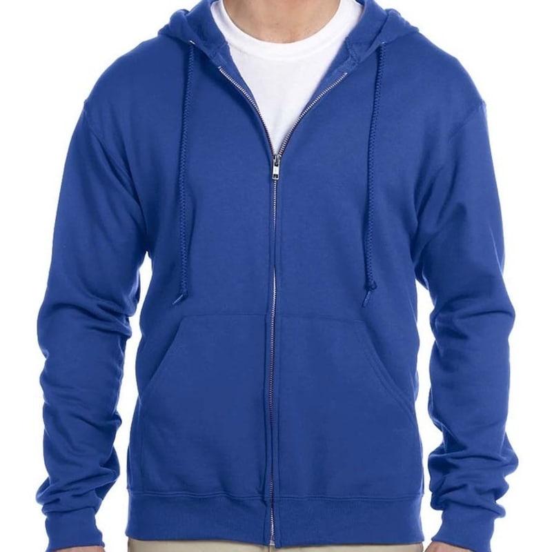 Jerzees 8 Oz., 50/50 NuBlend® Fleece Full-Zip Hood 22