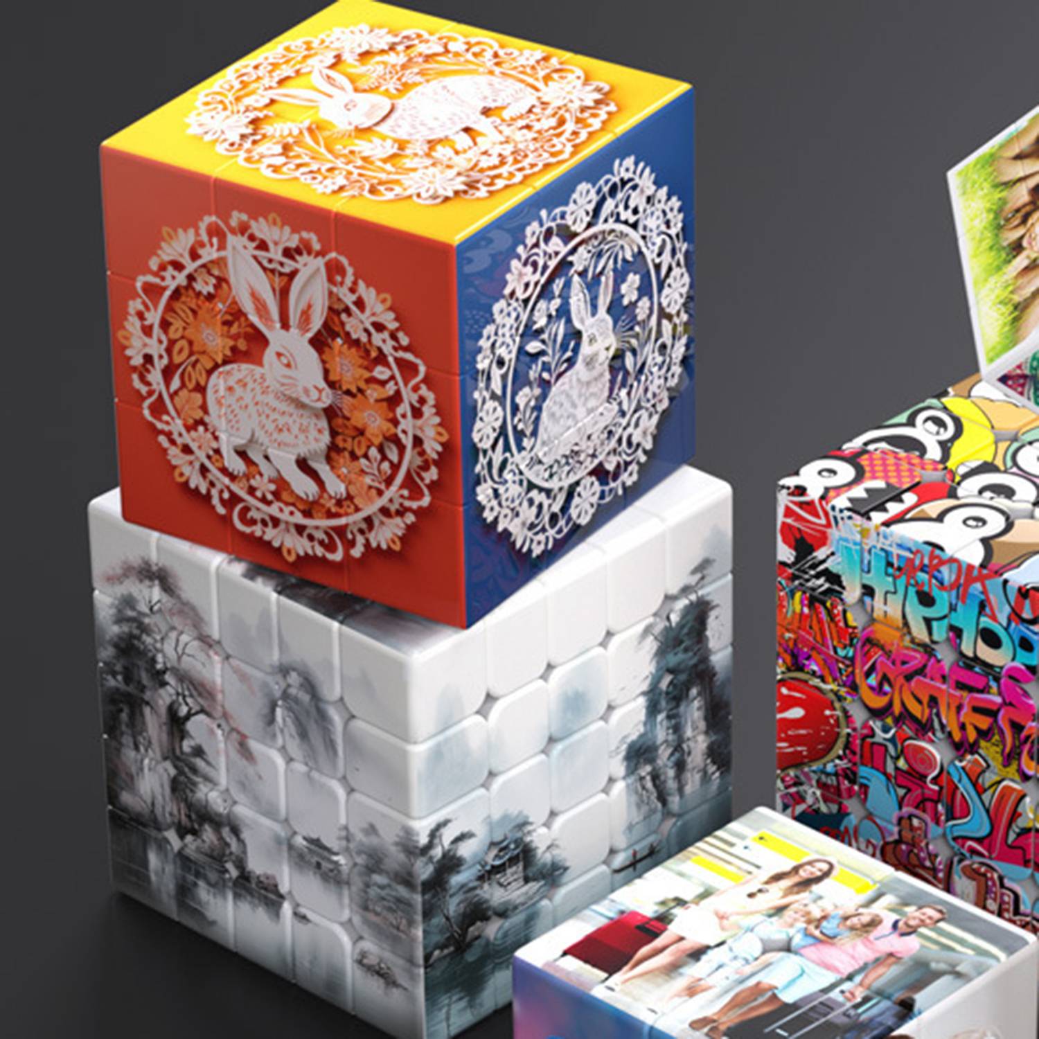 Custom Photo Square Pen Holder 4