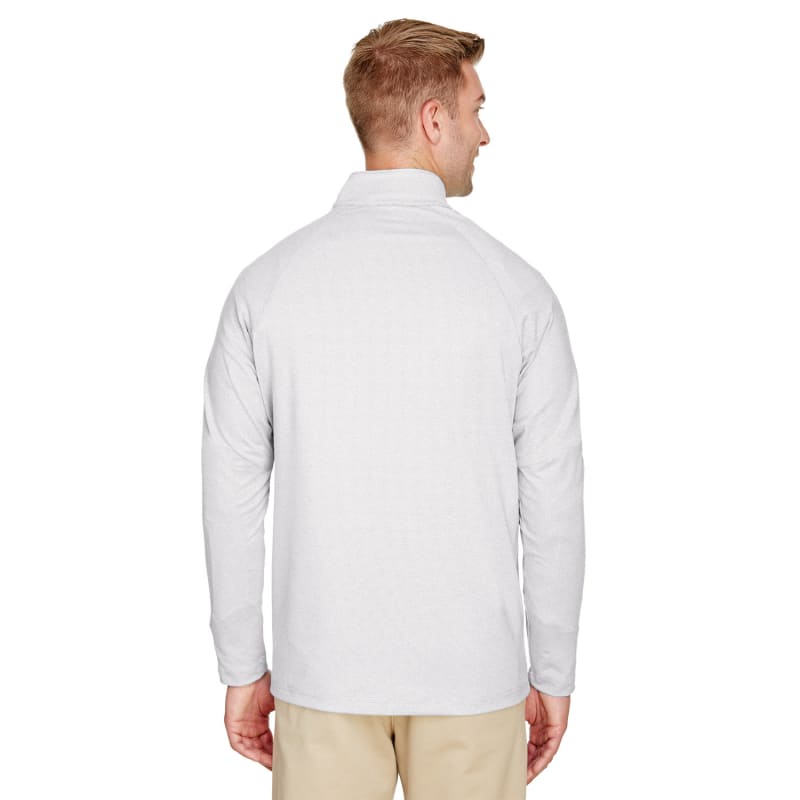 Devon & Jones CrownLux Performance™ Men's Clubhouse Micro-Stripe Quarter-Zip 17