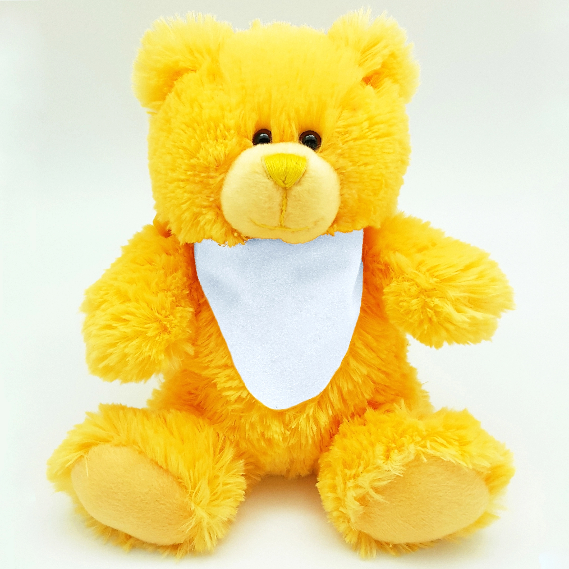 8" Bright Color Yellow Bear 14