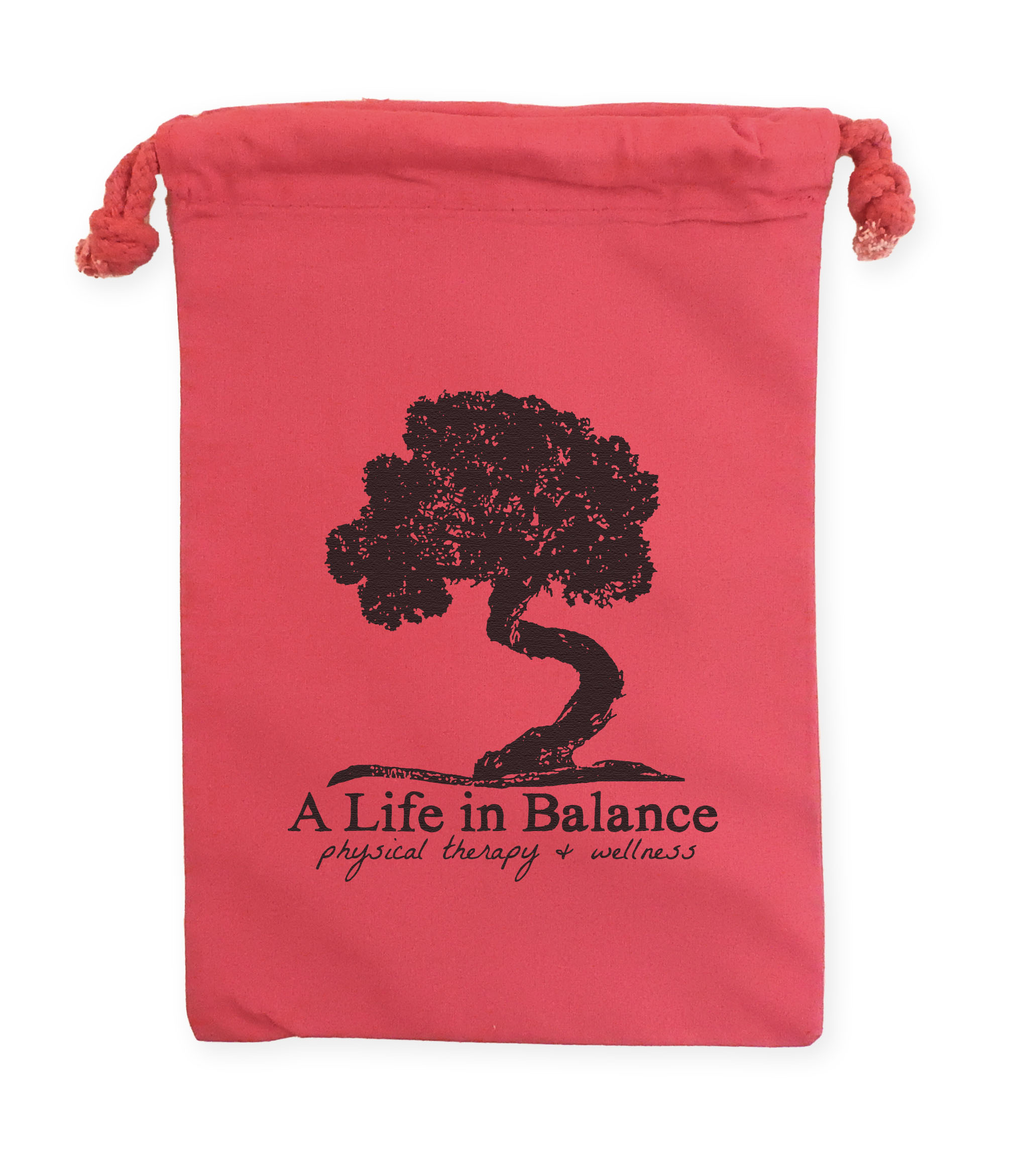 IRRD "RED" SeriesCotton Drawstring Bags 8x12" 2