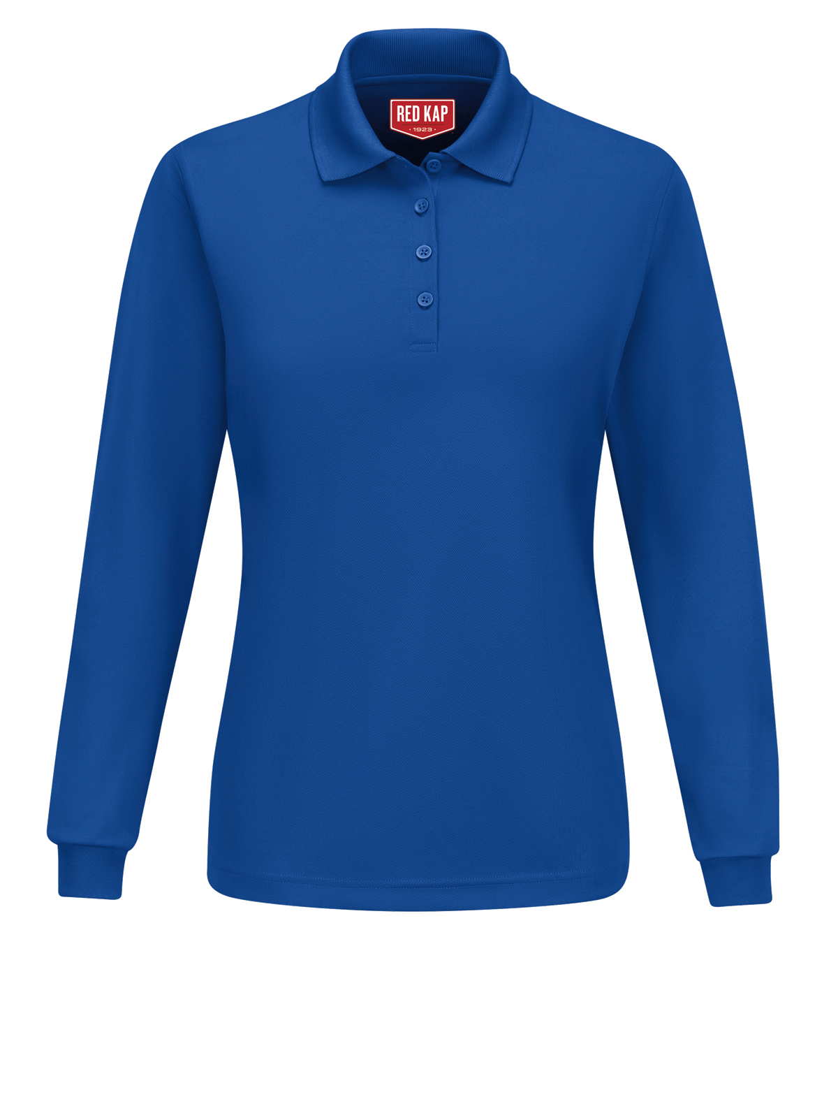 Red Kap Shirts -  Women's Long Sleeve Performance Knit® Polo