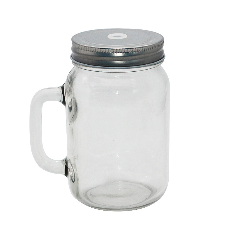 Mason Jar with Lid 7
