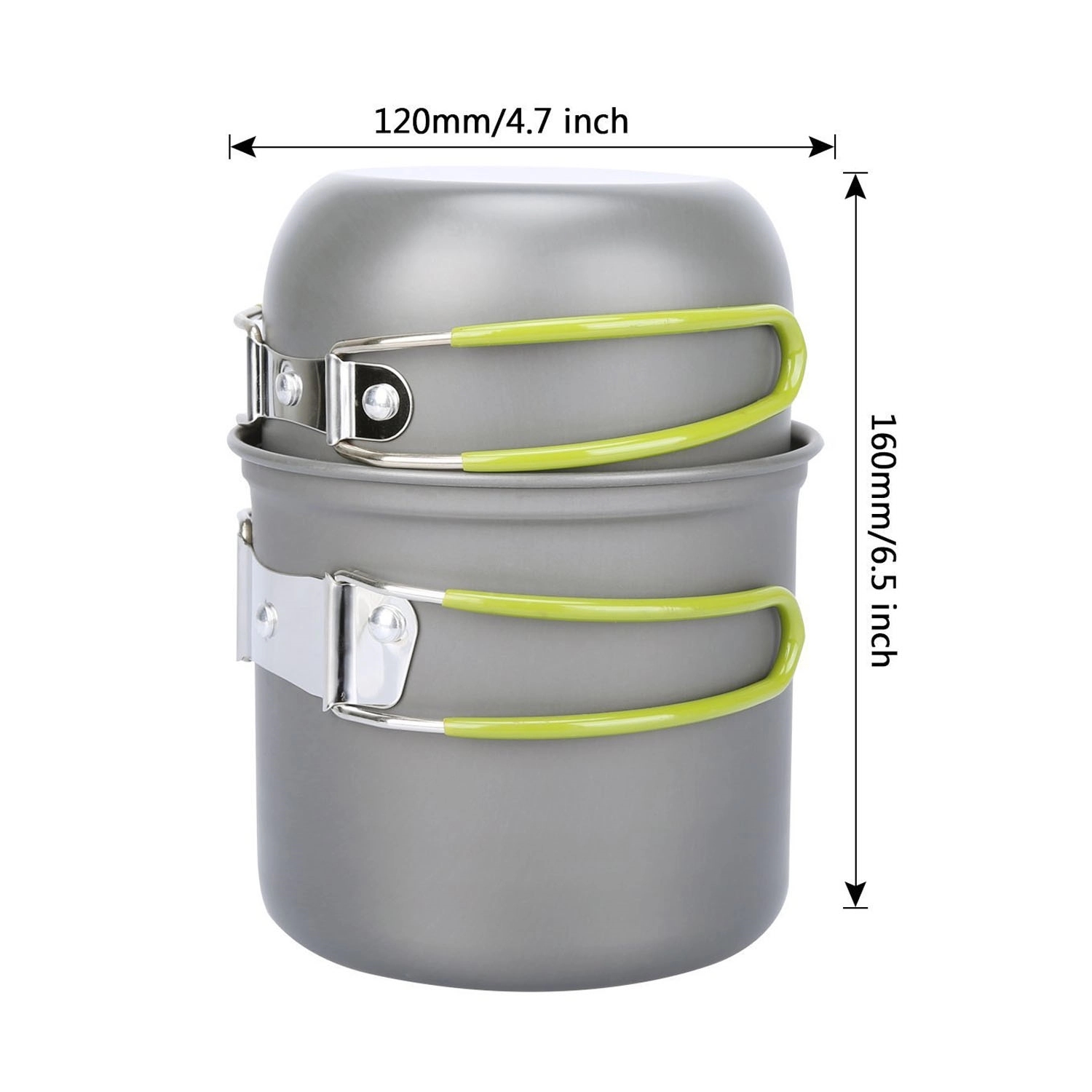 Portable Camping Pot Set For Backpacking Gear 2