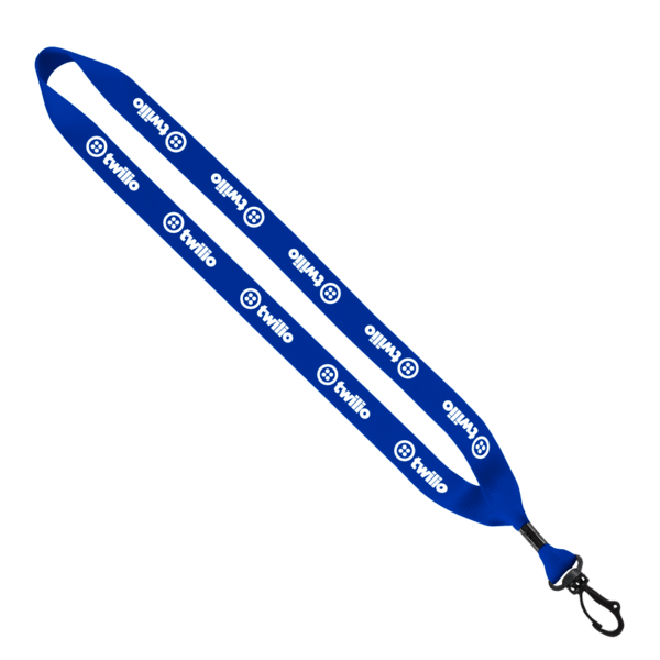 3/4" Polyester Lanyard with Swivel Snap Hook 13
