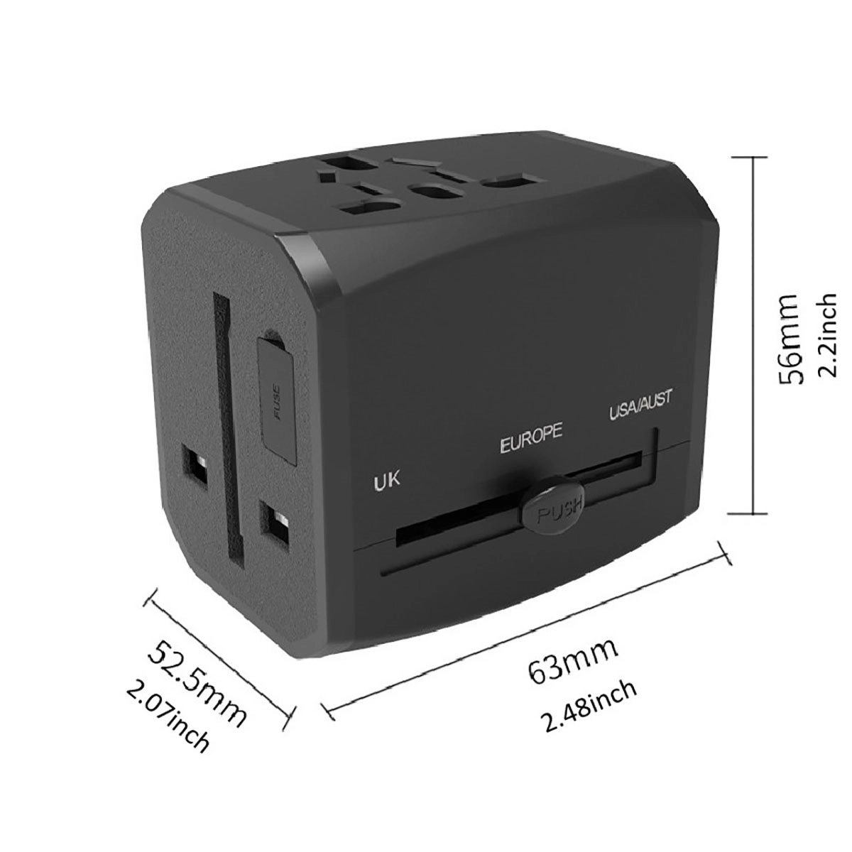 Universal International Travel Power Adapter 4