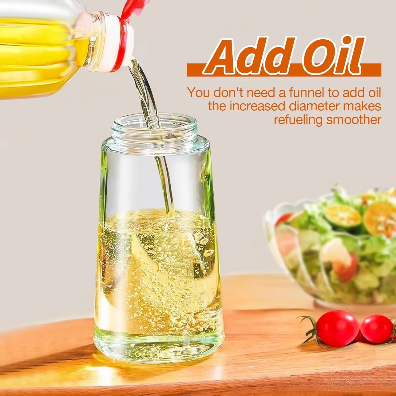 2 in 1 Oil Dispenser Bottle for Kitchen 7