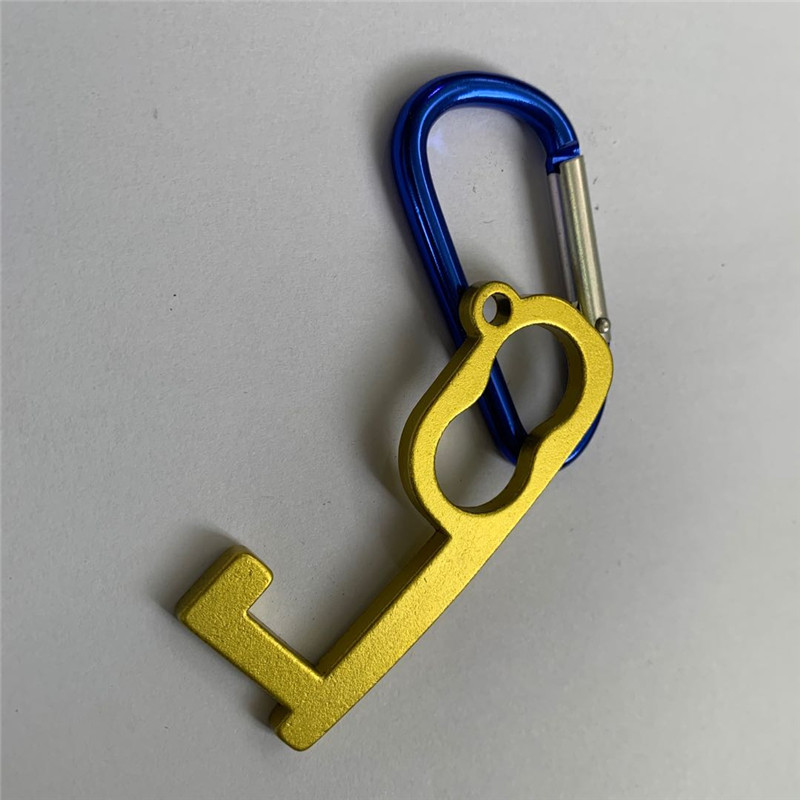 Key Chain Door Opener & Elevator touch free safety tool 2