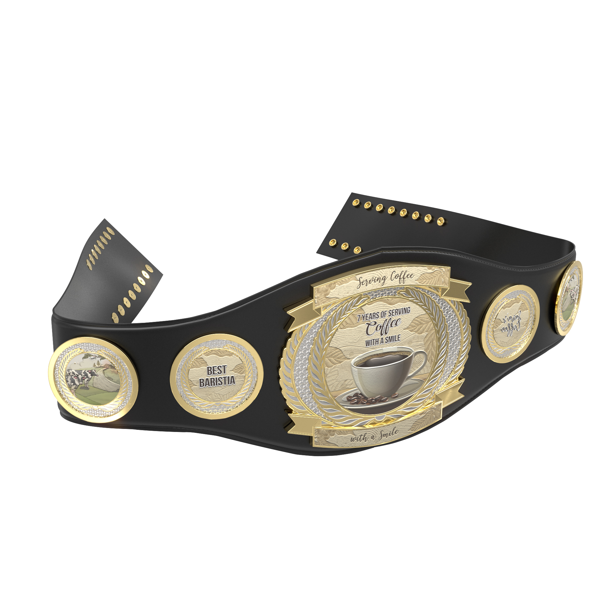 Express Vibraprint® Perpetual Championship Award Belt- Round 13