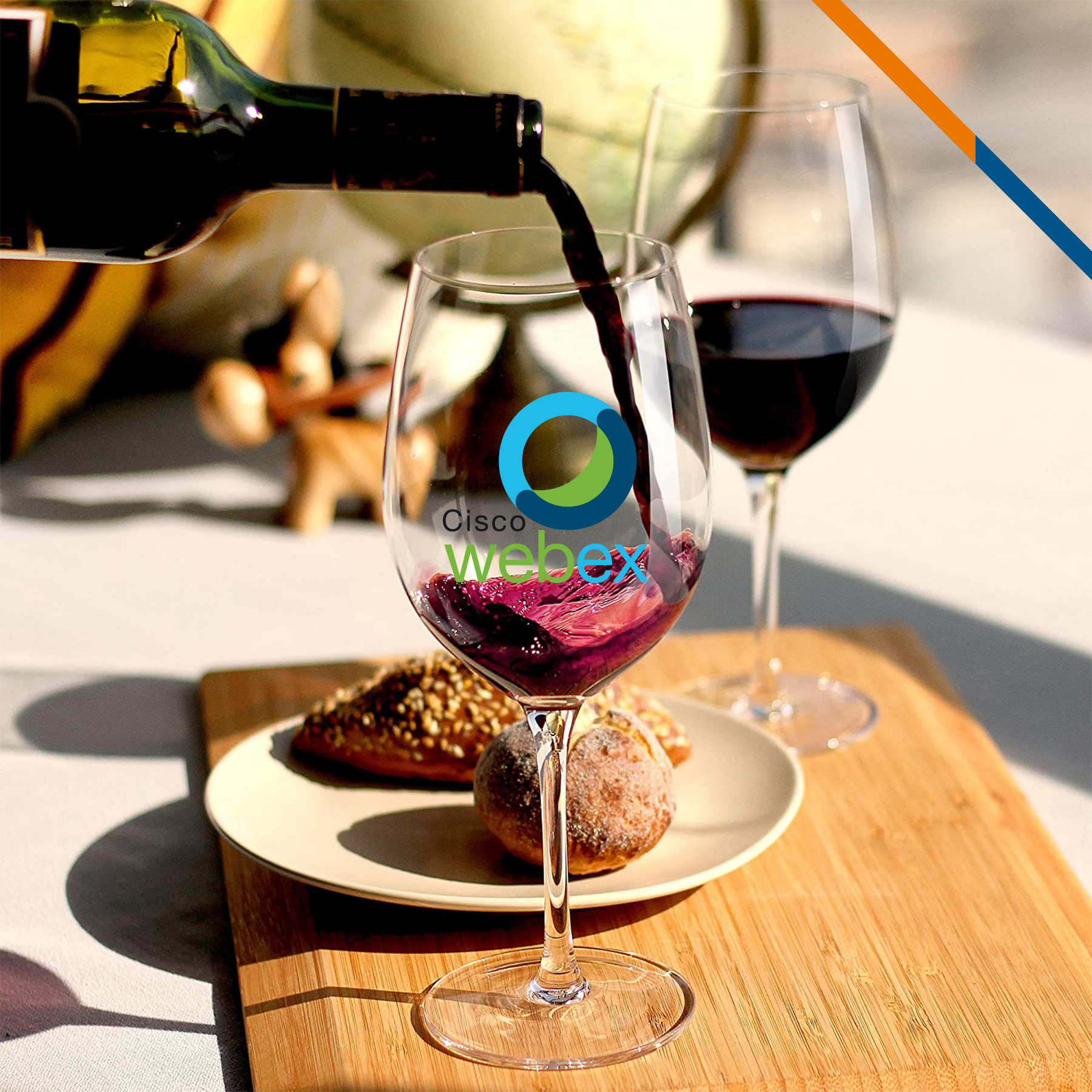 Brooke Lead Free Wine Glasses - 19 OZ. 2