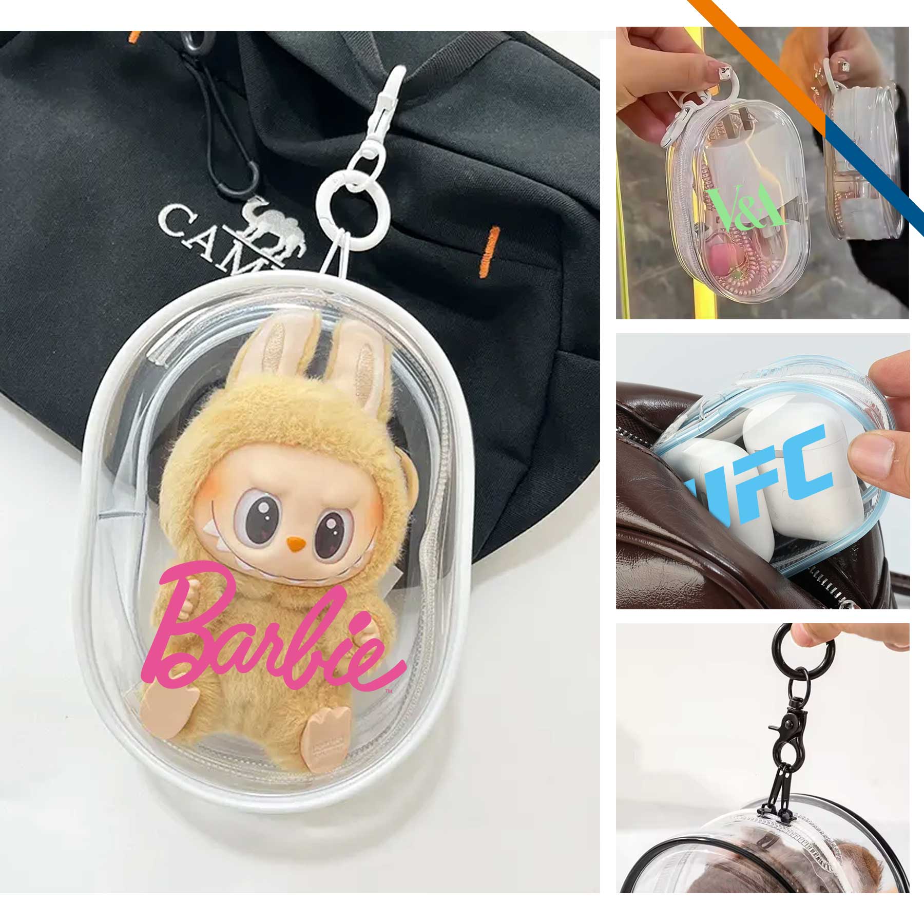 Vega Clear Doll Display Pouch 7