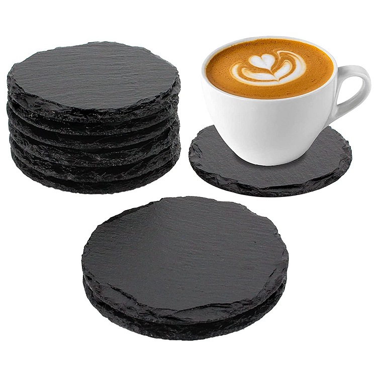 Black Stone Coasters 3