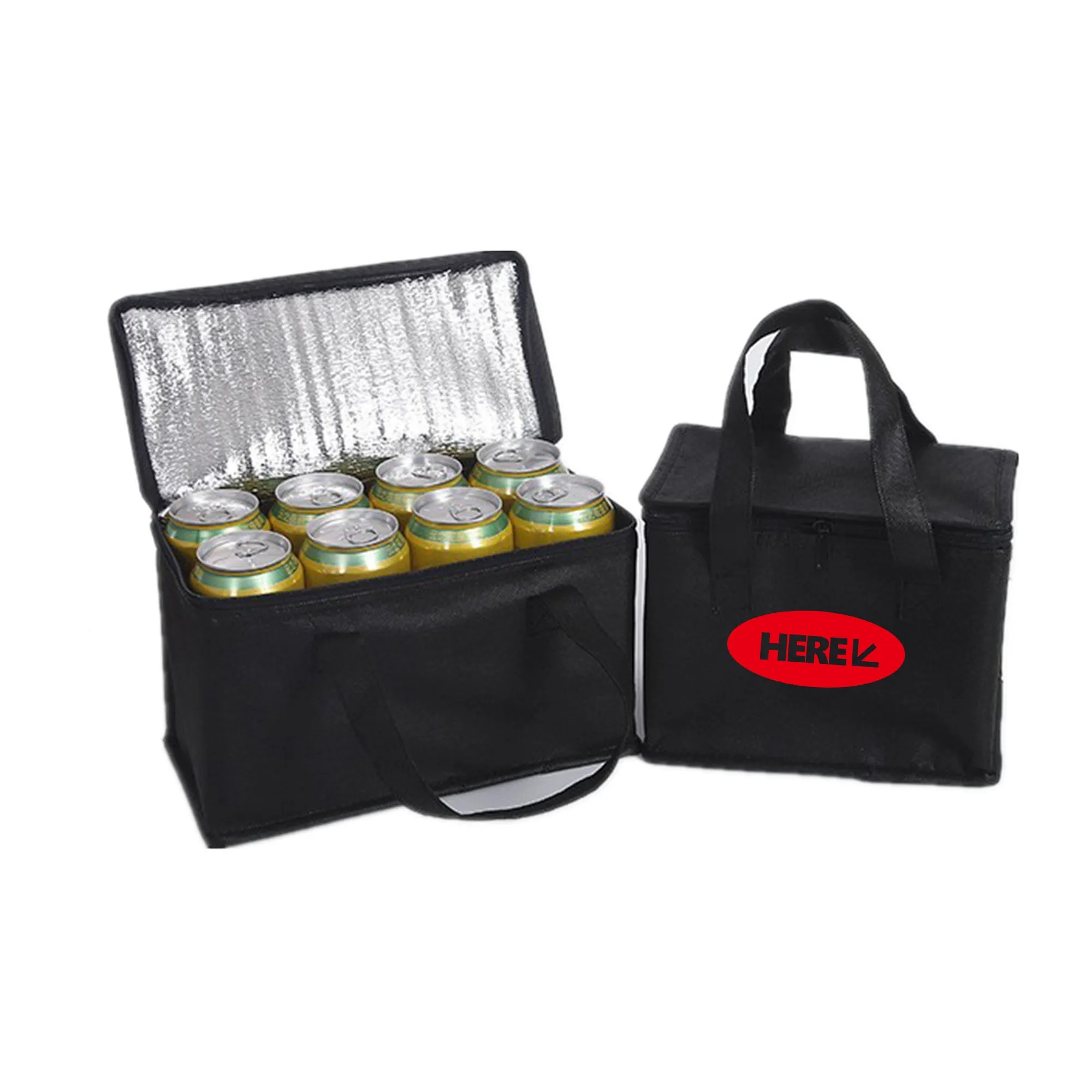 Insulated Food Delivery Bag MOQ 100pcs 4