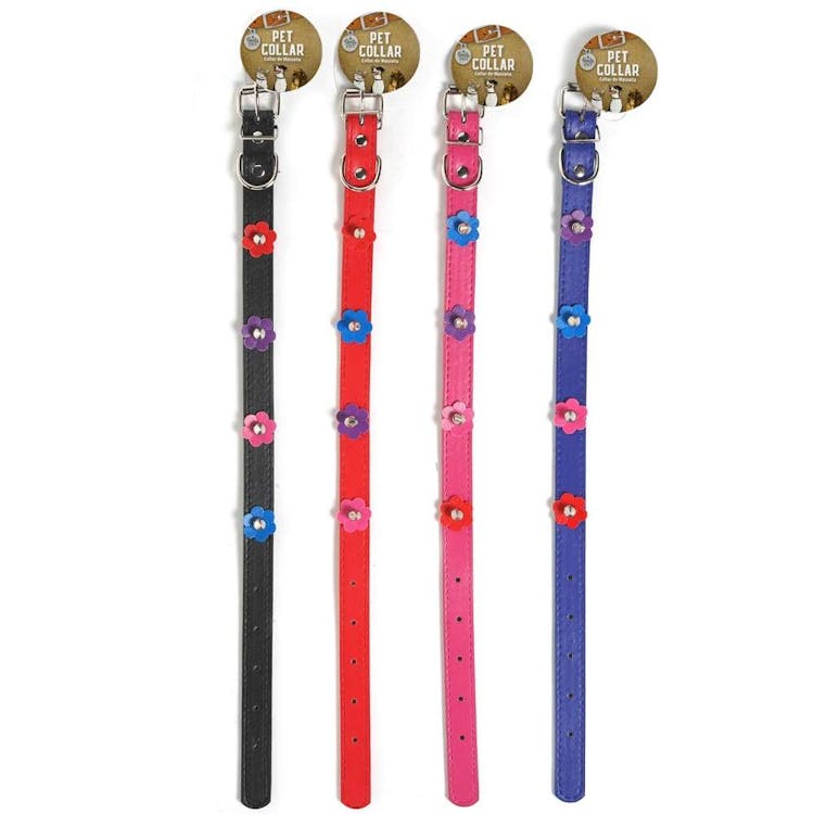 Flower Dog Collars - Assorted Colors 2