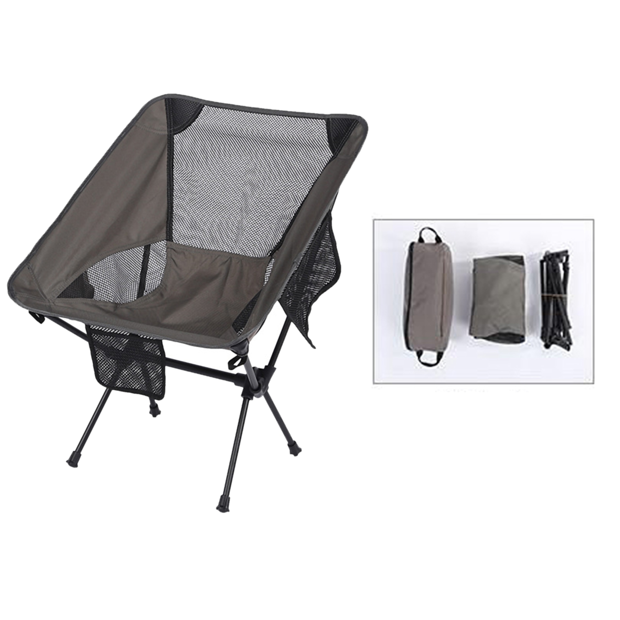 Oxford Foldable Outdoor Chair w/Travel Bag 3