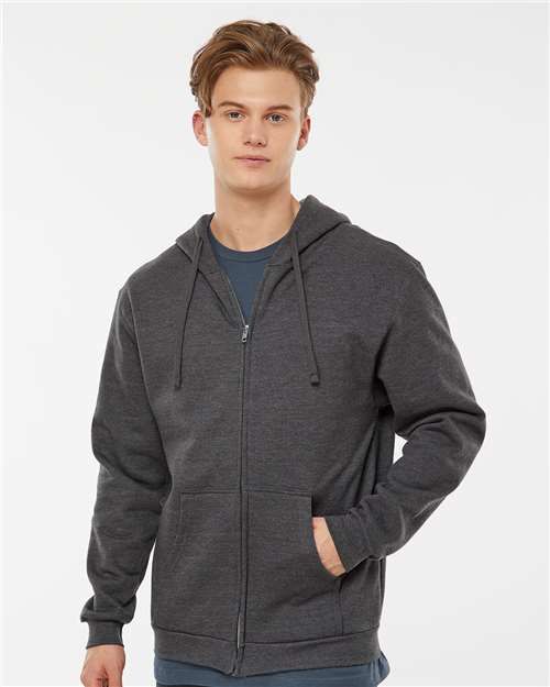 Unisex Full-Zip Hooded Sweatshirt - 331 7