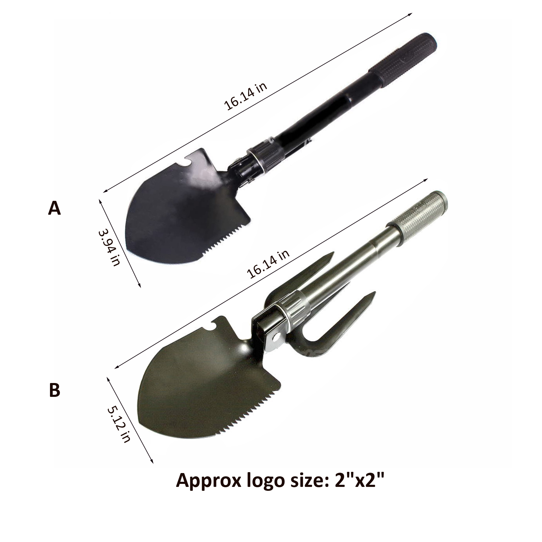Outdoor Survival Mini Folding Shovel 8