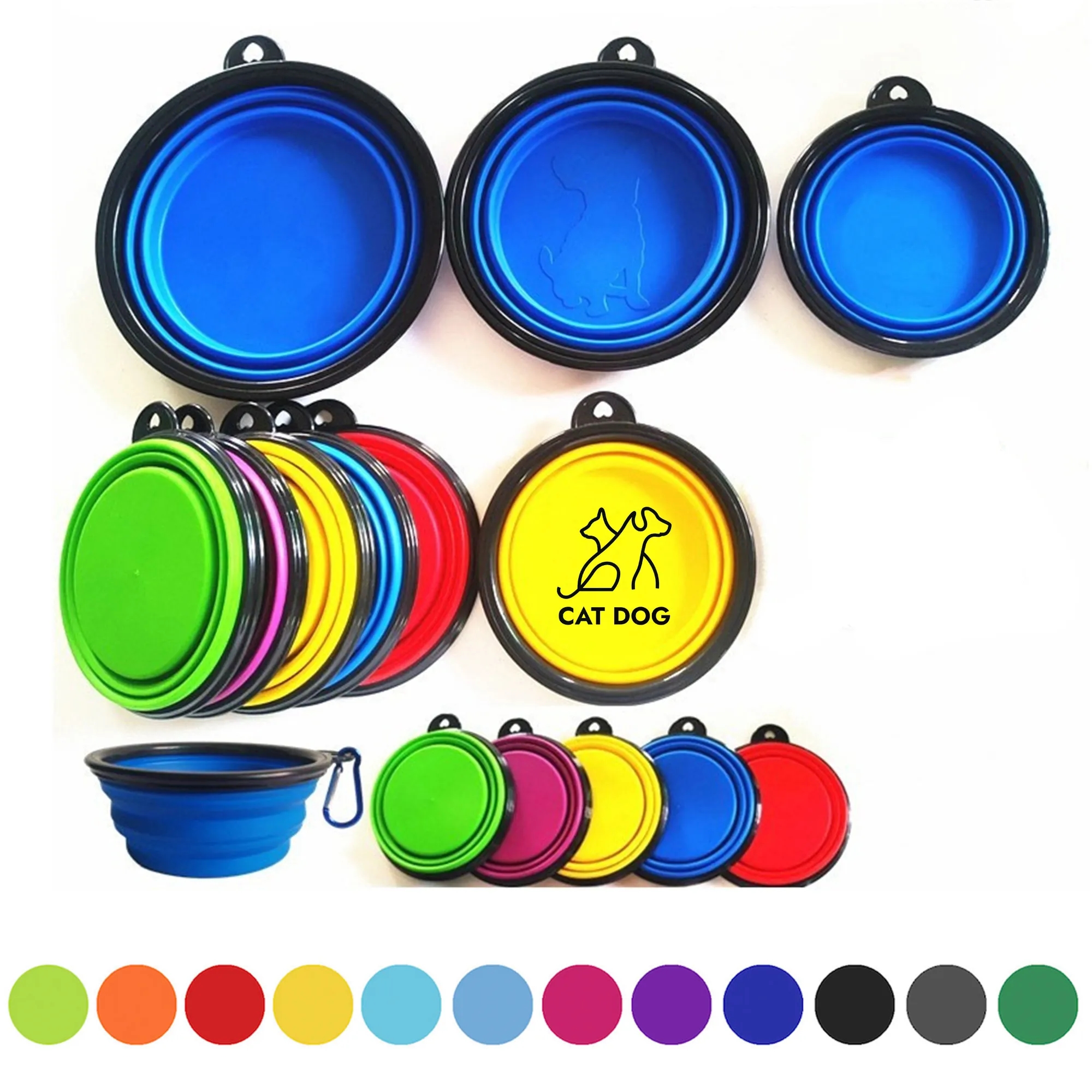 Silicone Folding Pet Bowl